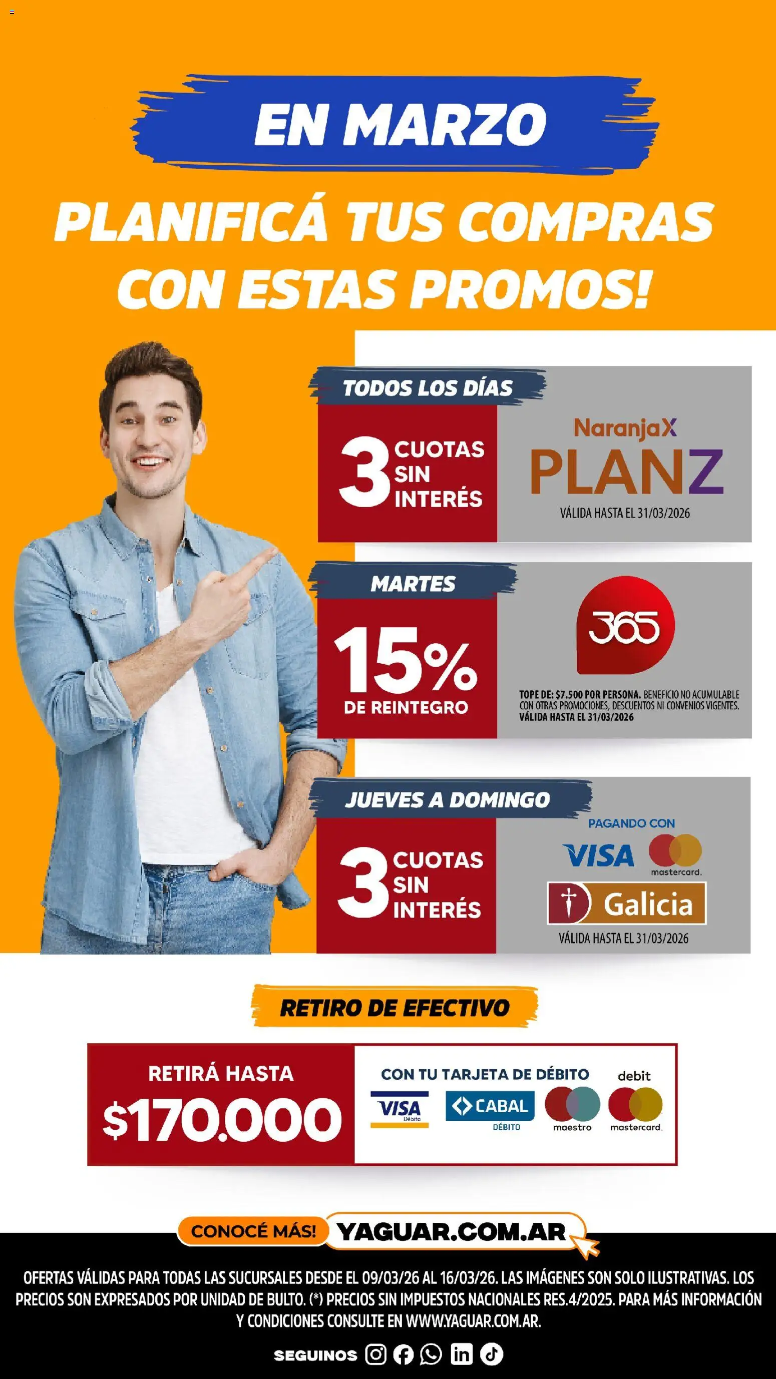 Yaguar - Aliados de tu bolsillo Buenos Aires │ válido desde el 16.03.2026 | Página: 11