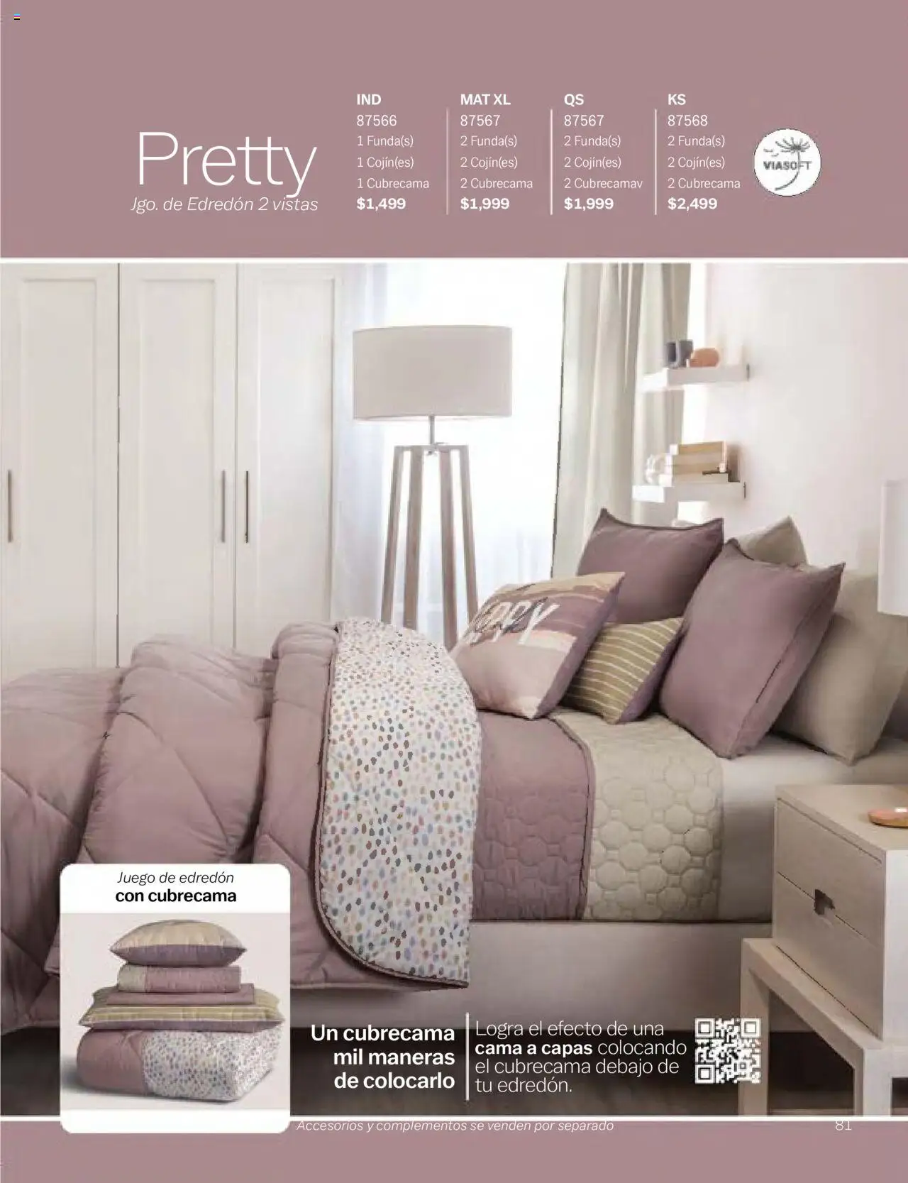 Nuevas ofertas de Vianney válidas en toda la República Mexicana desde el 24.01.2025. ¡Encuentra las mejores ofertas en Vianney catálogo Chavos! | Página: 83 | Productos: Juego, Cama