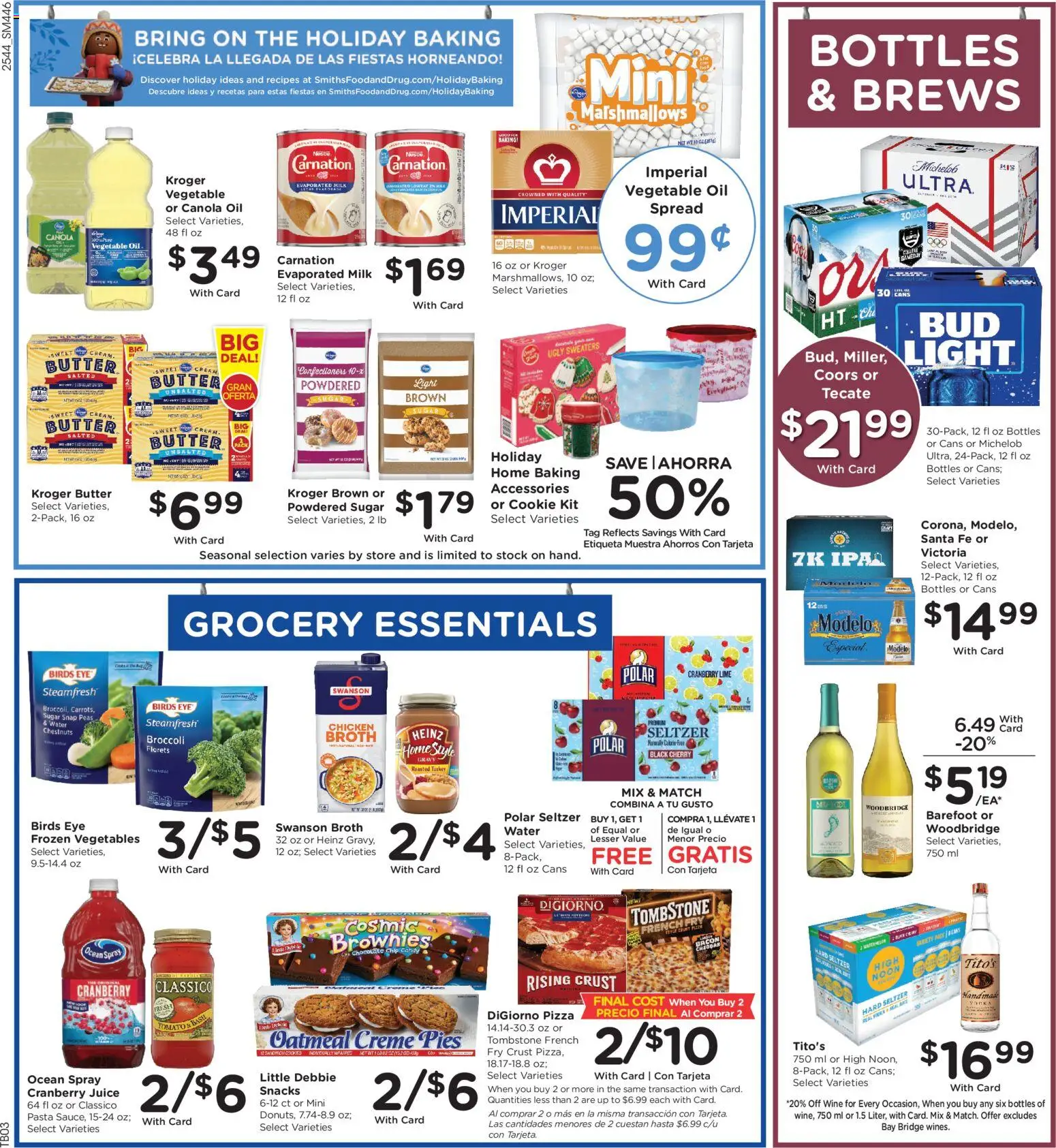 Smith's Weekly Ad - valid from 03.12.2025 | Page: 6 | Products: Oil, Rice, Cream, Vegetables