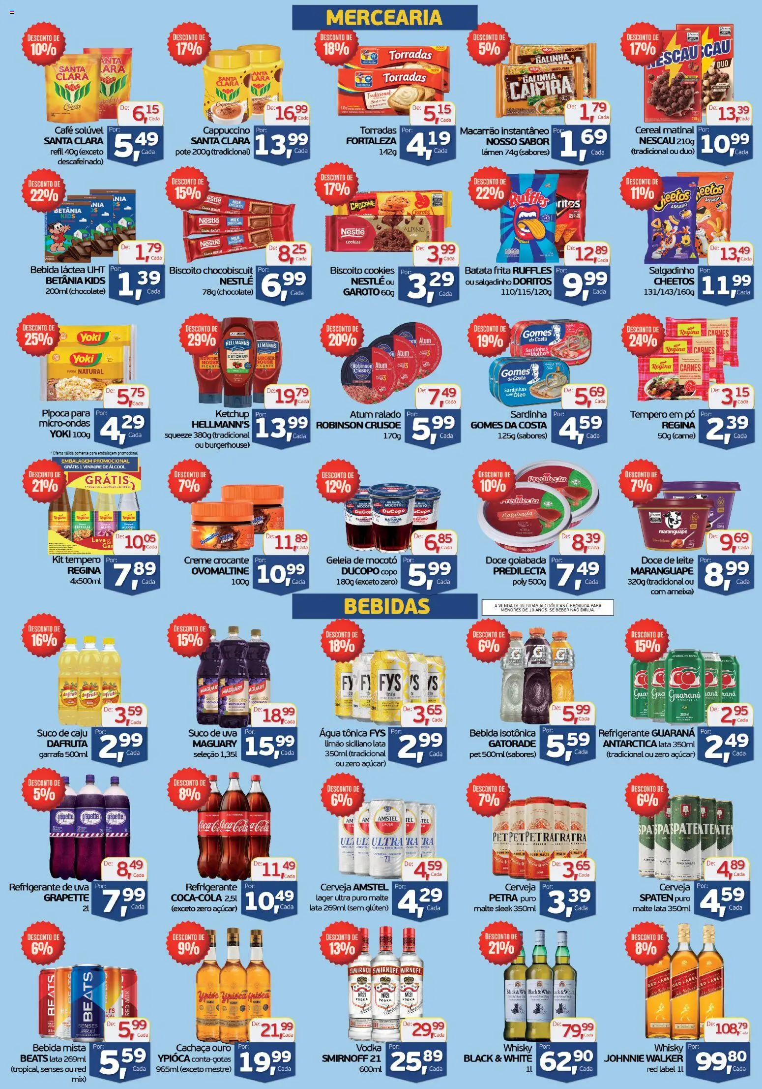 Cometa Supermercados Folheto - válido de 02.01.2026 | Página: 2 | Produtos: Alho, Gomes da costa, Macarrão, Café solúvel