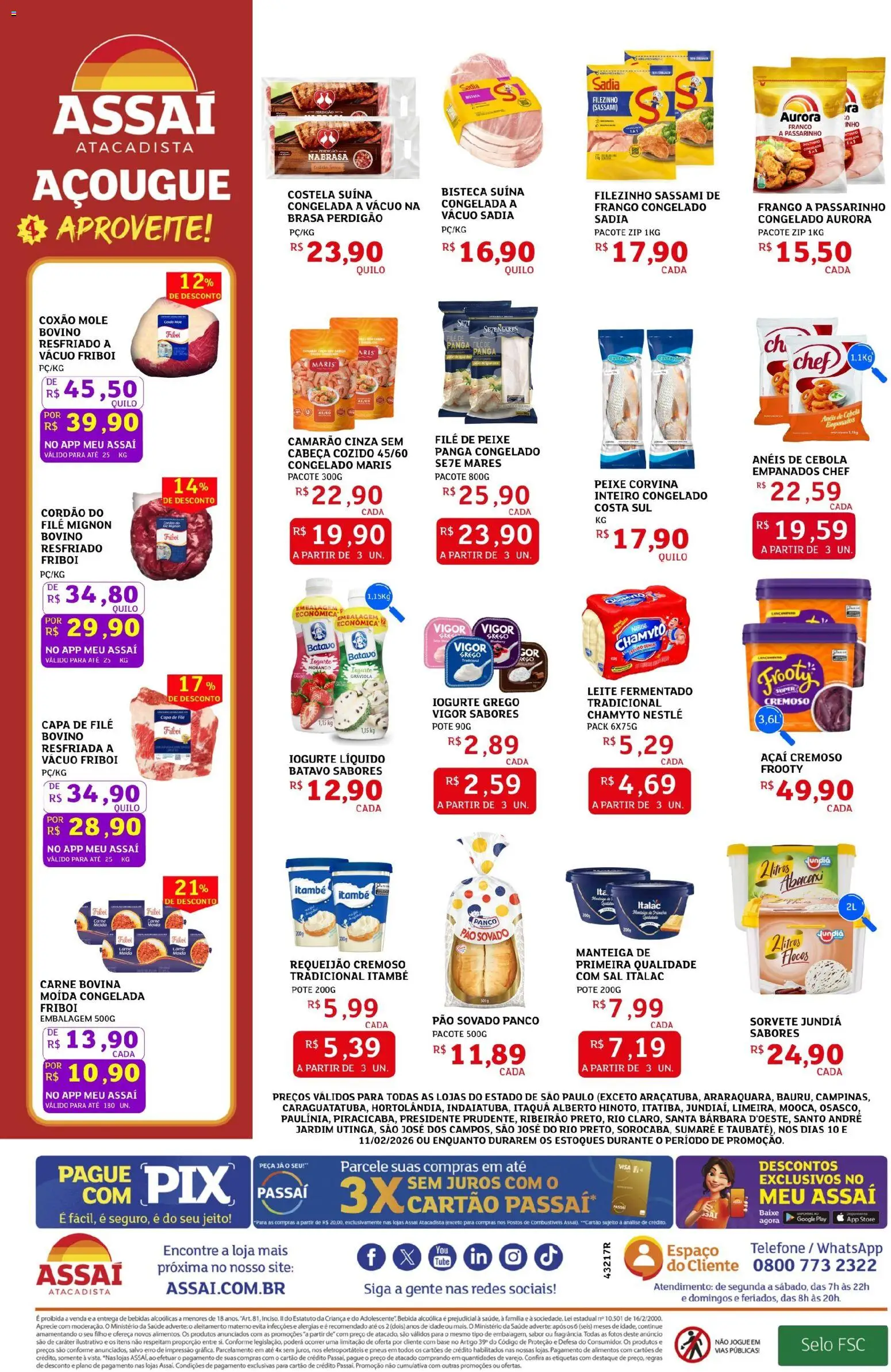 Assaí Atacadista Folheto - válido de 10.02.2026 | Página: 2