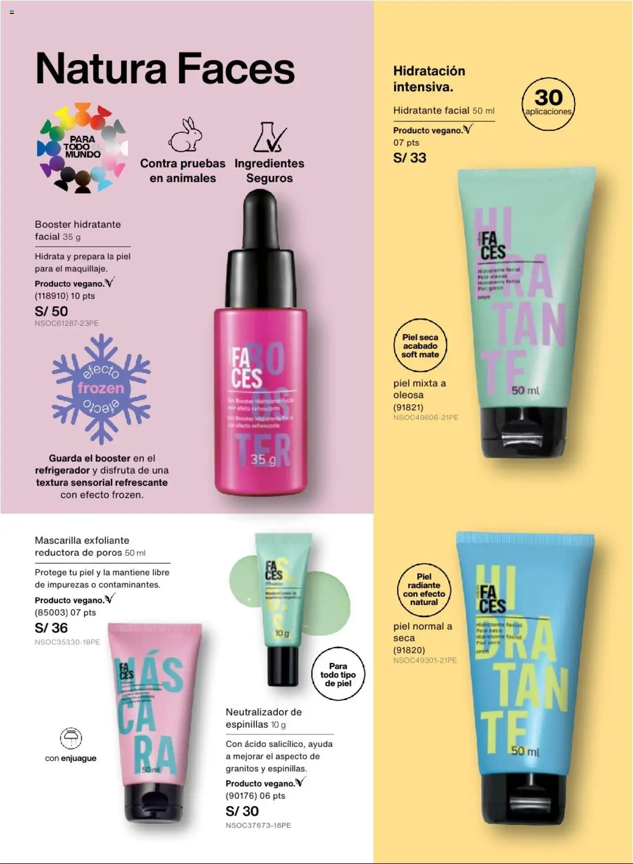 Catálogo Natura válido desde 22.07.2025 | Página: 101 | Productos: Exfoliante, Refrigerador