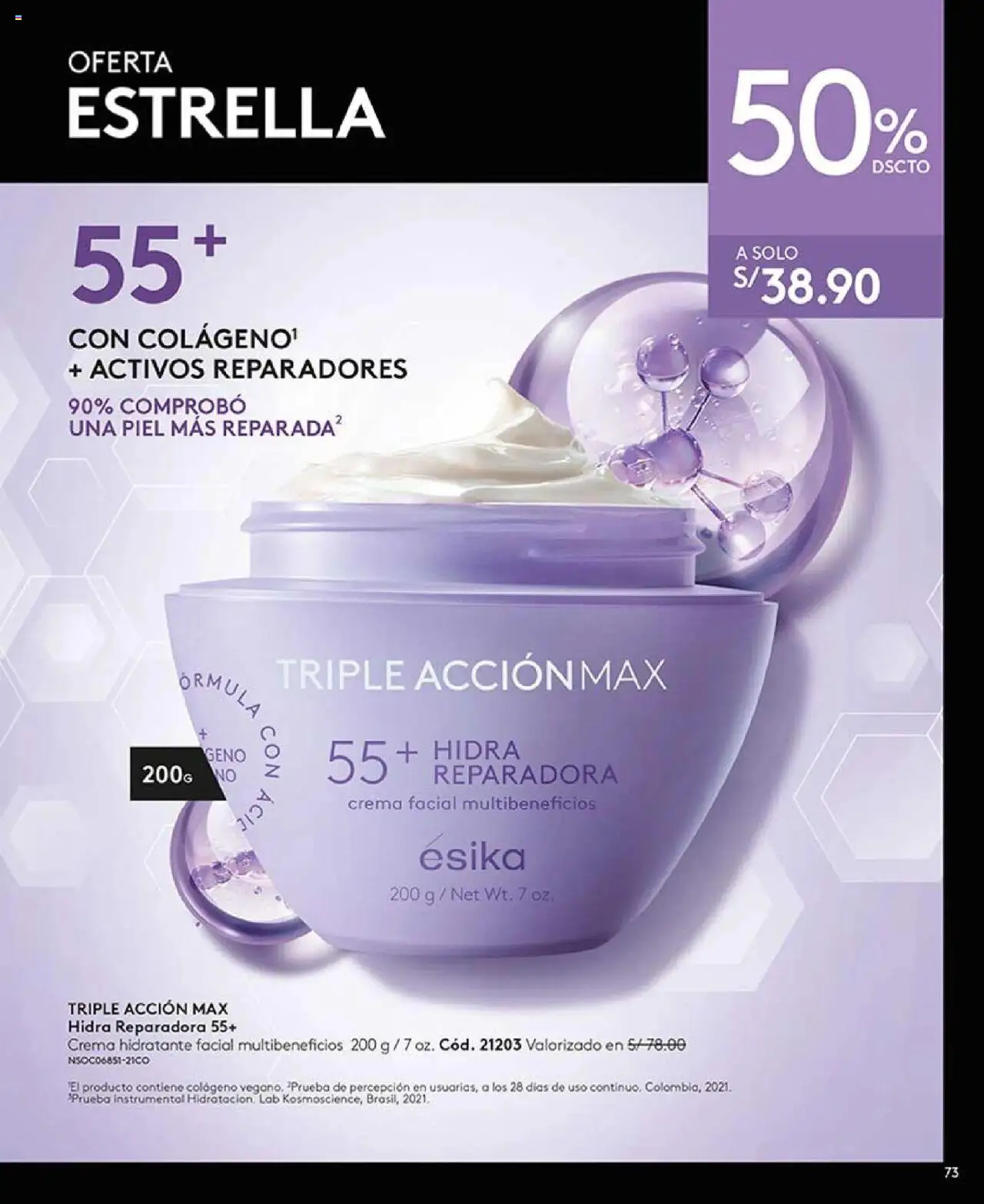 Catálogo Ésika válido desde 23.06.2025 | Página: 73 | Productos: Crema