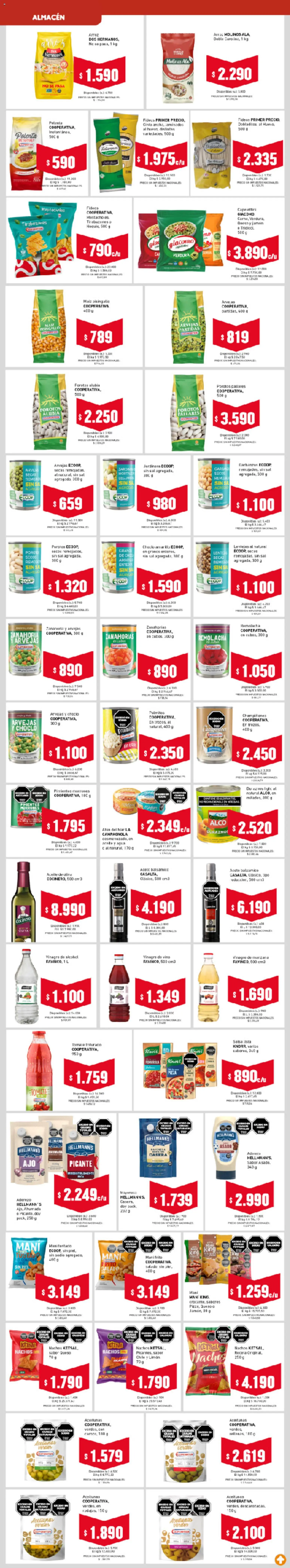 Cooperativa Obrera - Ahorrón │ válido desde el 12.03.2026 | Página: 3 | Productos: Arveja, Sal, Atún, Agua