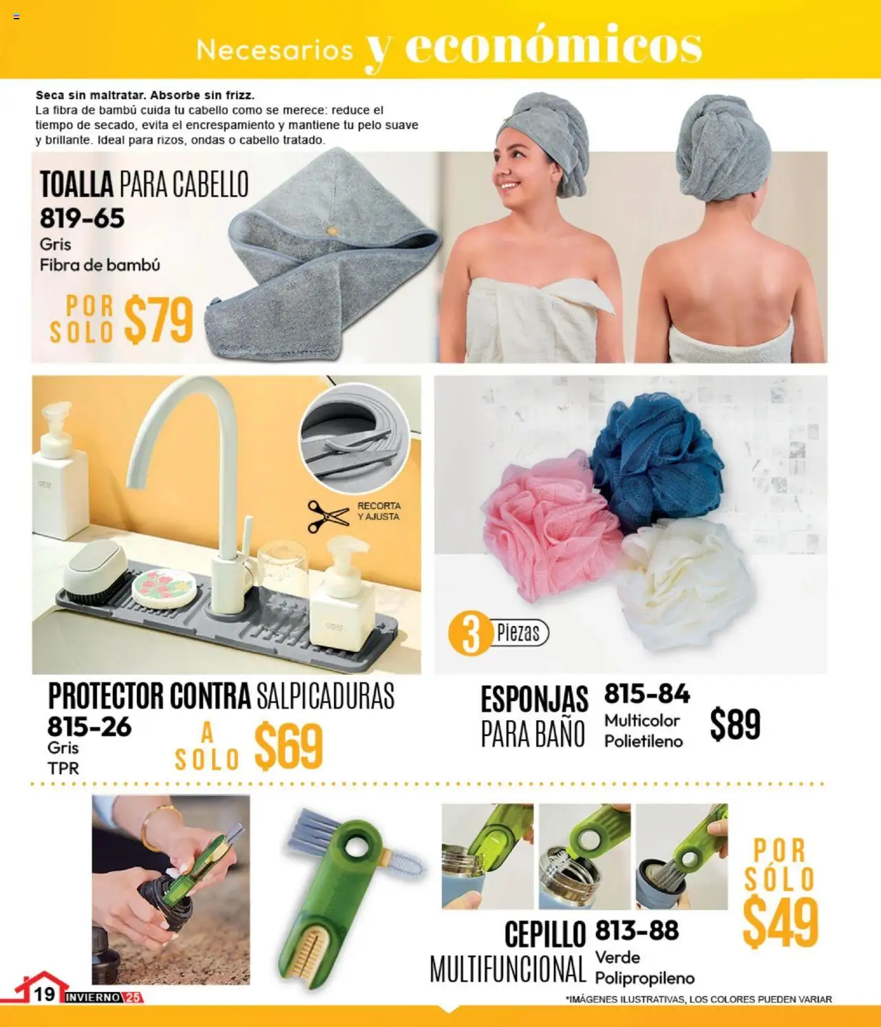 Nuevas ofertas de Cklass válidas en toda la República Mexicana desde el 15.09.2025. ¡Encuentra las mejores ofertas en Cklass - Catálogo Home Invierno ! | Página: 38 | Productos: Cepillo, Toalla, Baño