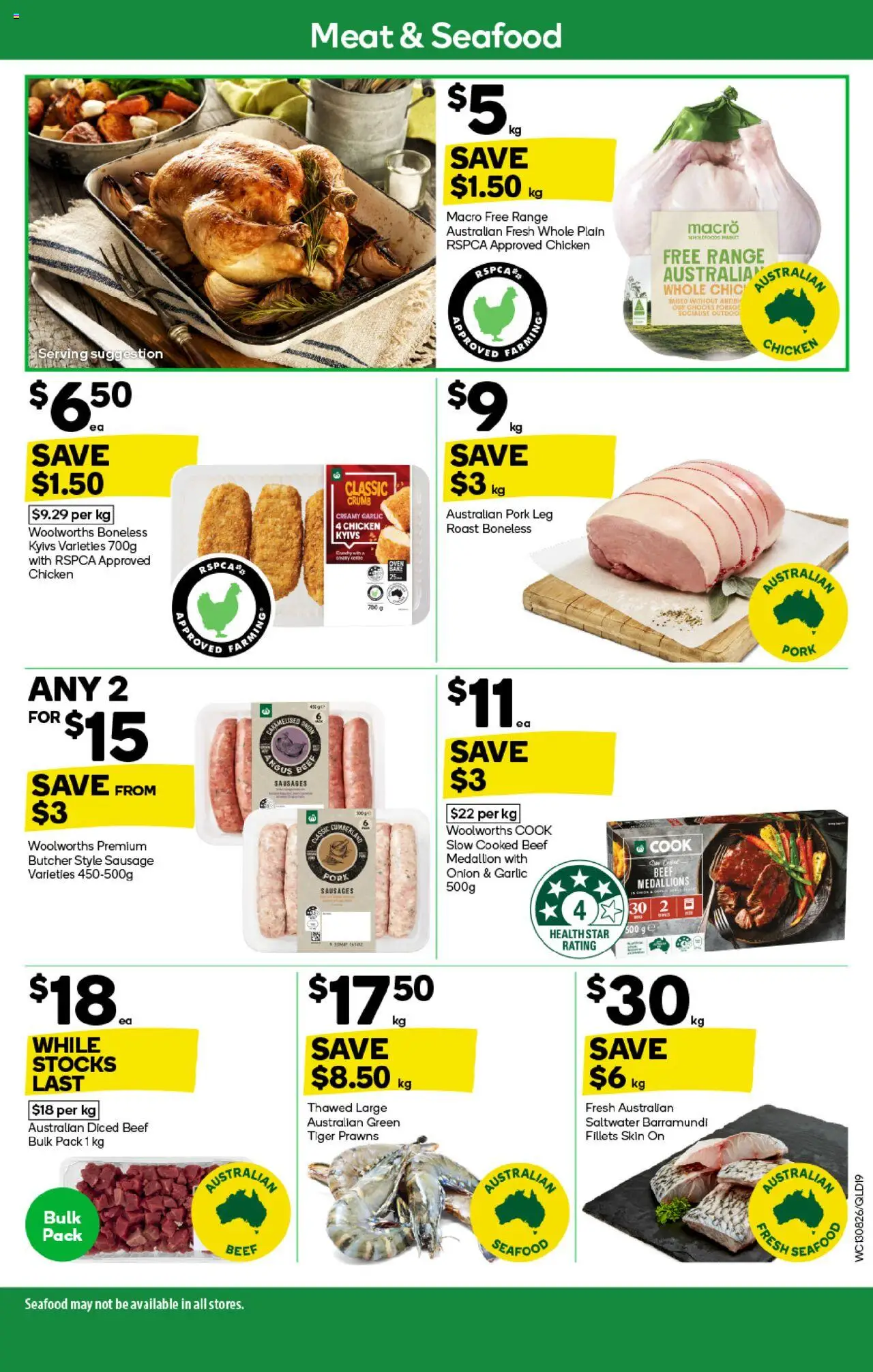 Woolworths catalogue - valid from 13.08.2025 | Page: 19 | Products: Pork, Meat, Garlic, Oven