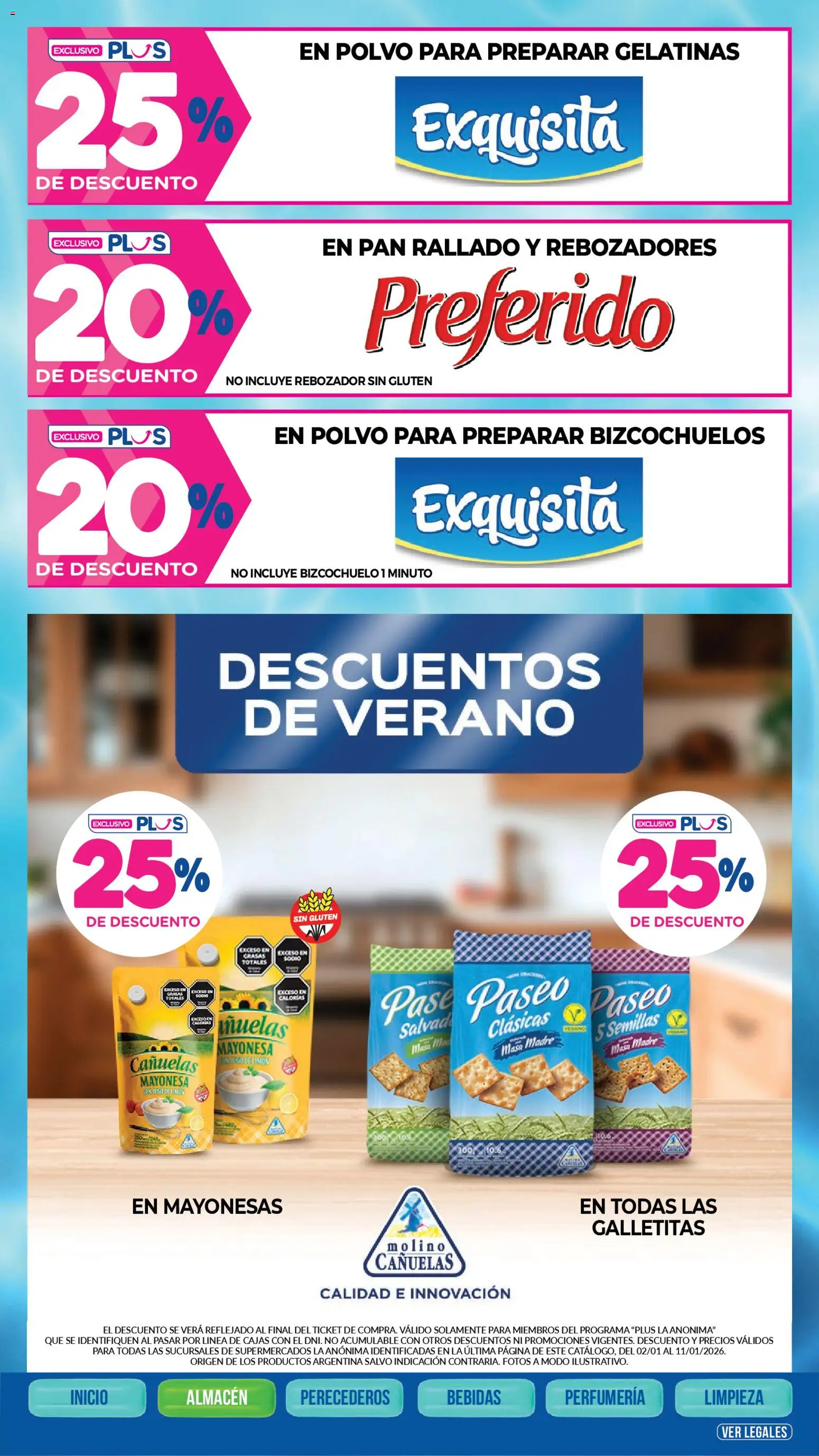 La Anonima - catalogos │ válido desde el 02.01.2026 | Página: 10 | Productos: Polvo, Mayonesa, Pan, Pan rallado