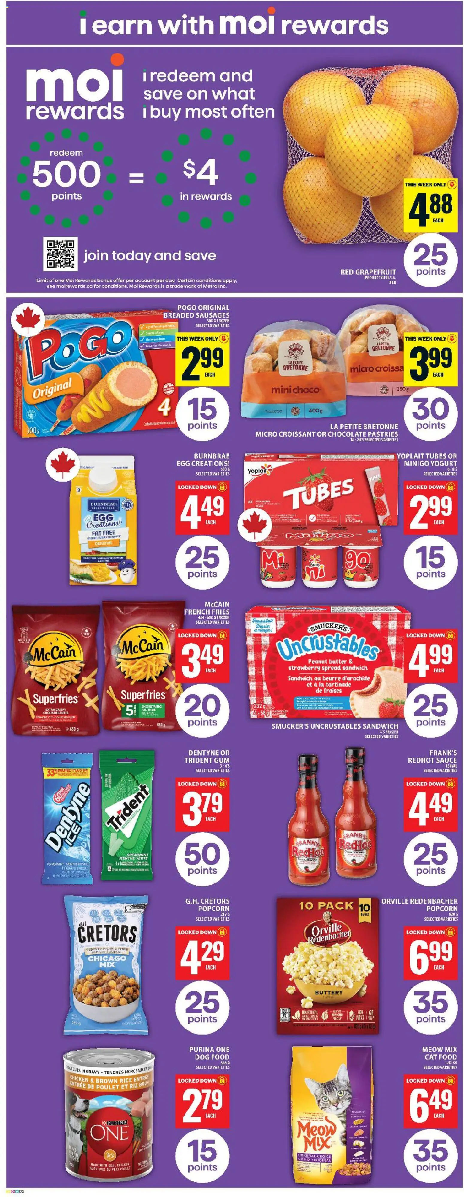 Food Basics flyer valid from 15.01.2026 | Page: 9 | Products: Rice, Iron, Yogurt, Chicken