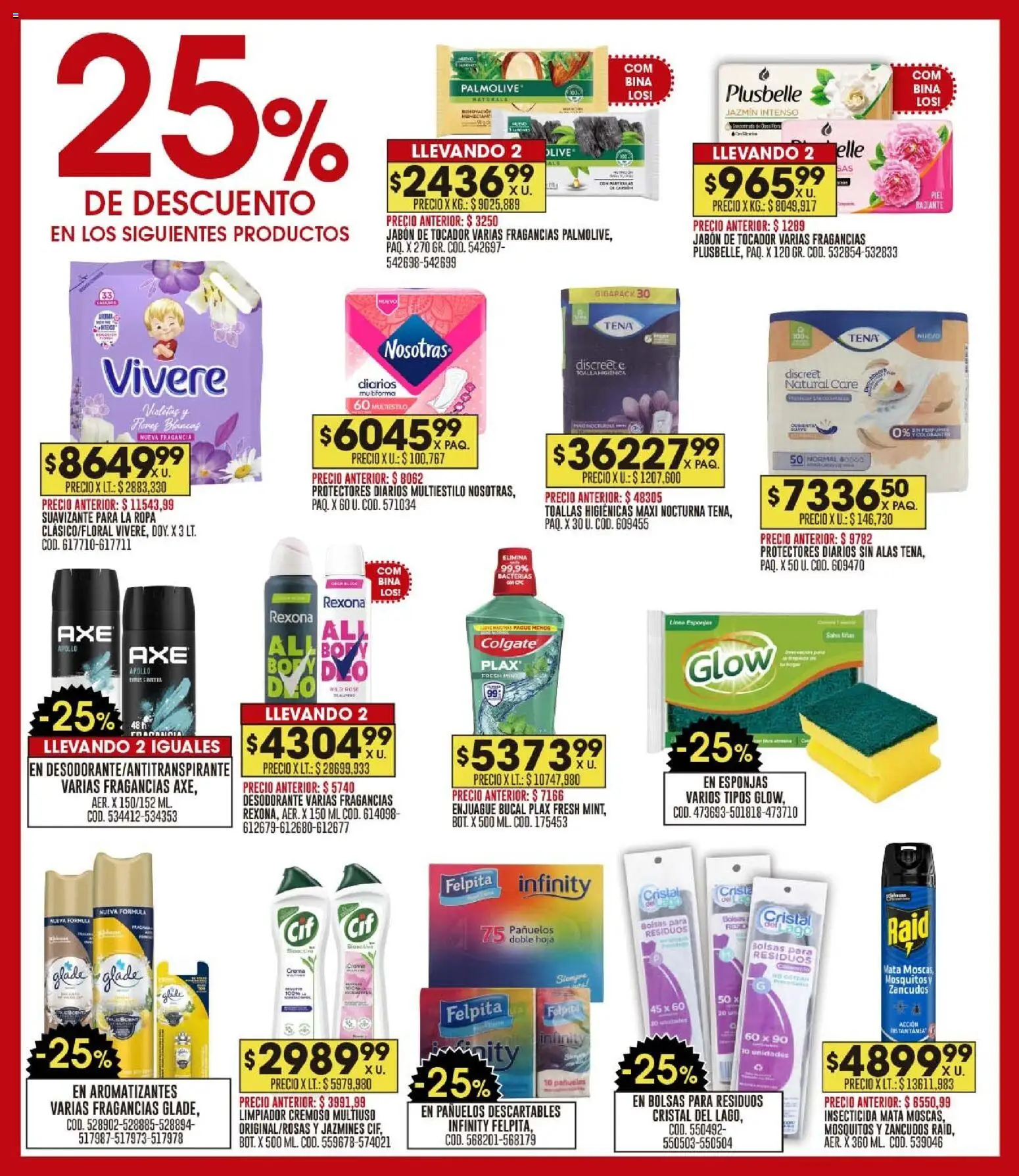 Coto ofertas │ válido desde el 09.03.2026 | Página: 16 | Productos: Toallas, Fragancia, Desodorante, Protectores diarios