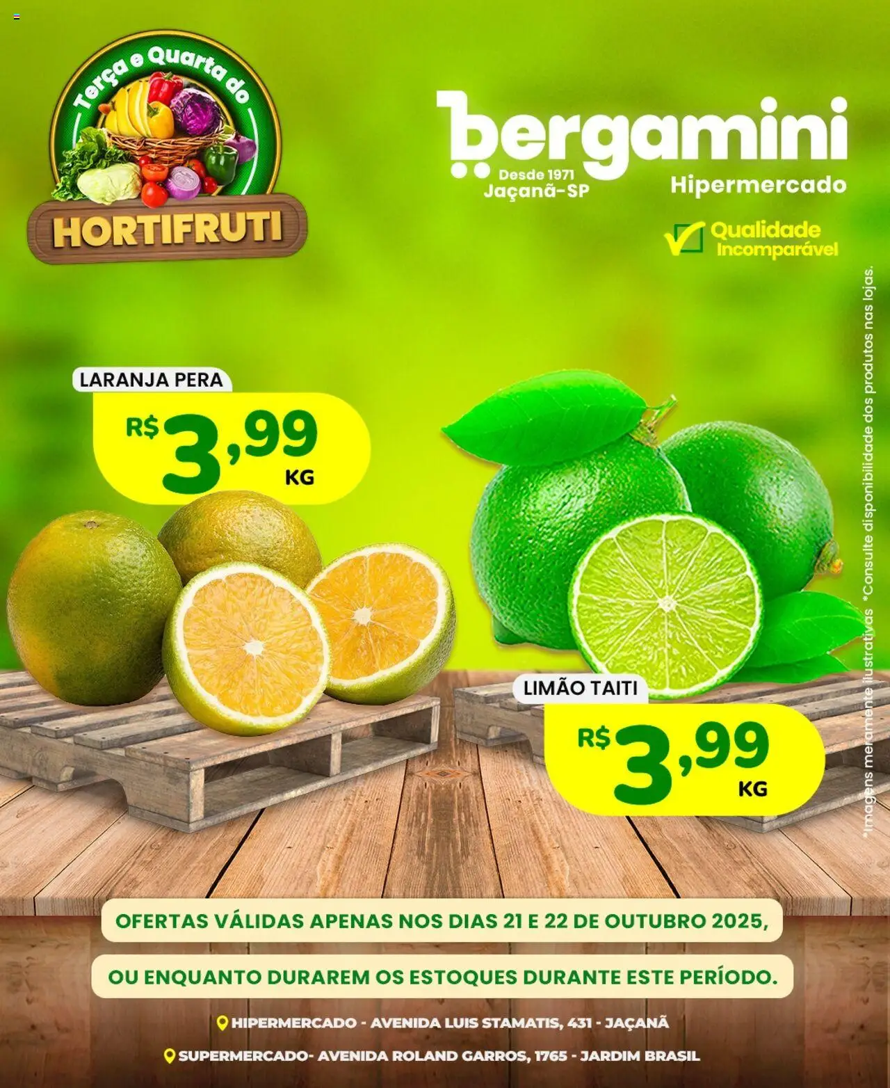 Supermercado Bergamini Folheto - válido de 21.10.2025 | Página: 2 | Produtos: Pera