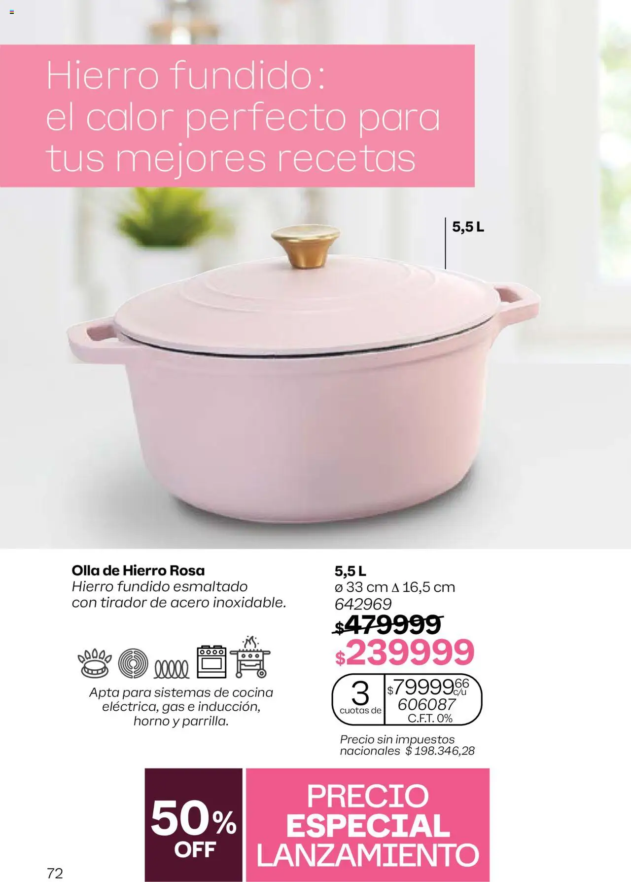 Tupperware - Campaña 17/2025 │ válido desde el 13.10.2025 | Página: 73 | Productos: Tirador, Horno, Cocina, Olla