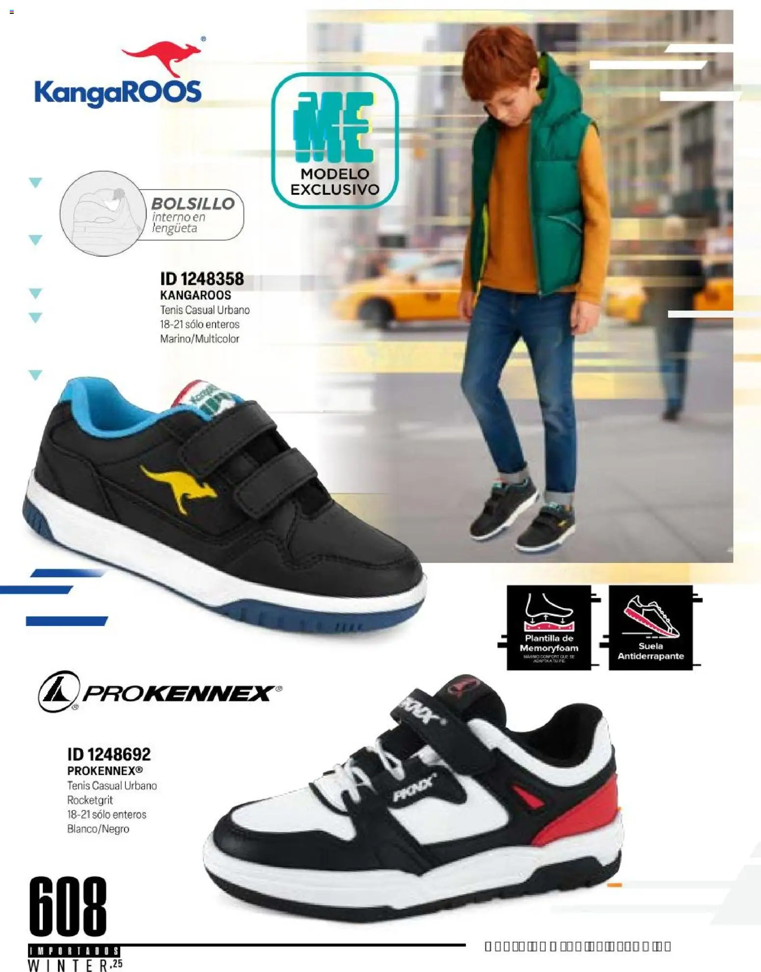 Nuevas ofertas de Price Shoes válidas en toda la República Mexicana desde el 11.11.2025. ¡Encuentra las mejores ofertas en Price Shoes catálogo Importados Winter 2025  ! | Página: 608 | Productos: Tenis