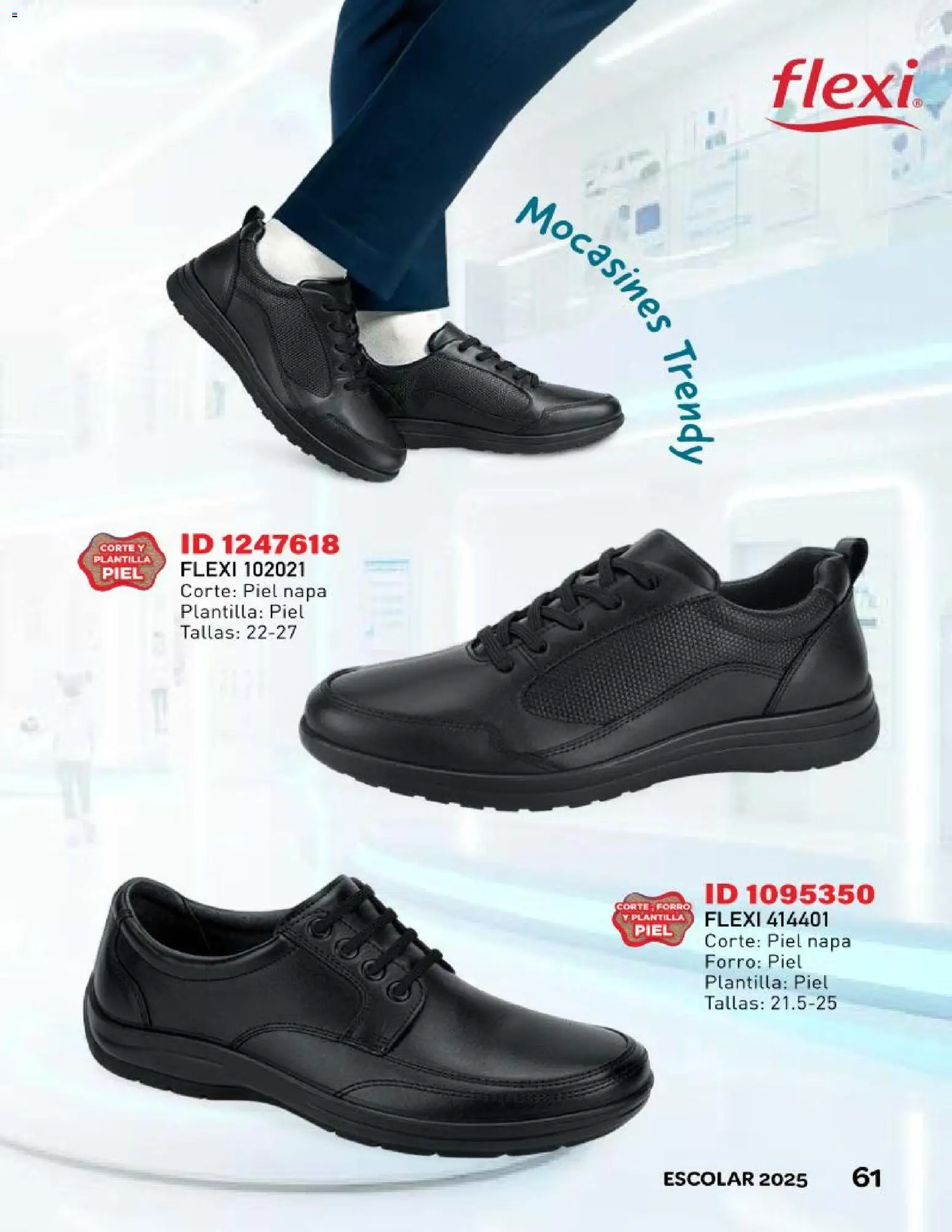 Nuevas ofertas de Price Shoes válidas en toda la República Mexicana desde el 01.09.2025. ¡Encuentra las mejores ofertas en Price Shoes catálogo Escolar! | Página: 61 | Productos: Mocasines