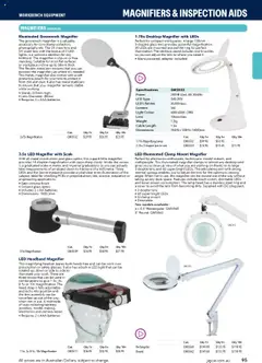 Jaycar catalogue - valid from 09.07.2025 | Page: 95 | Products: Headband, Desktop, Cable, Scale