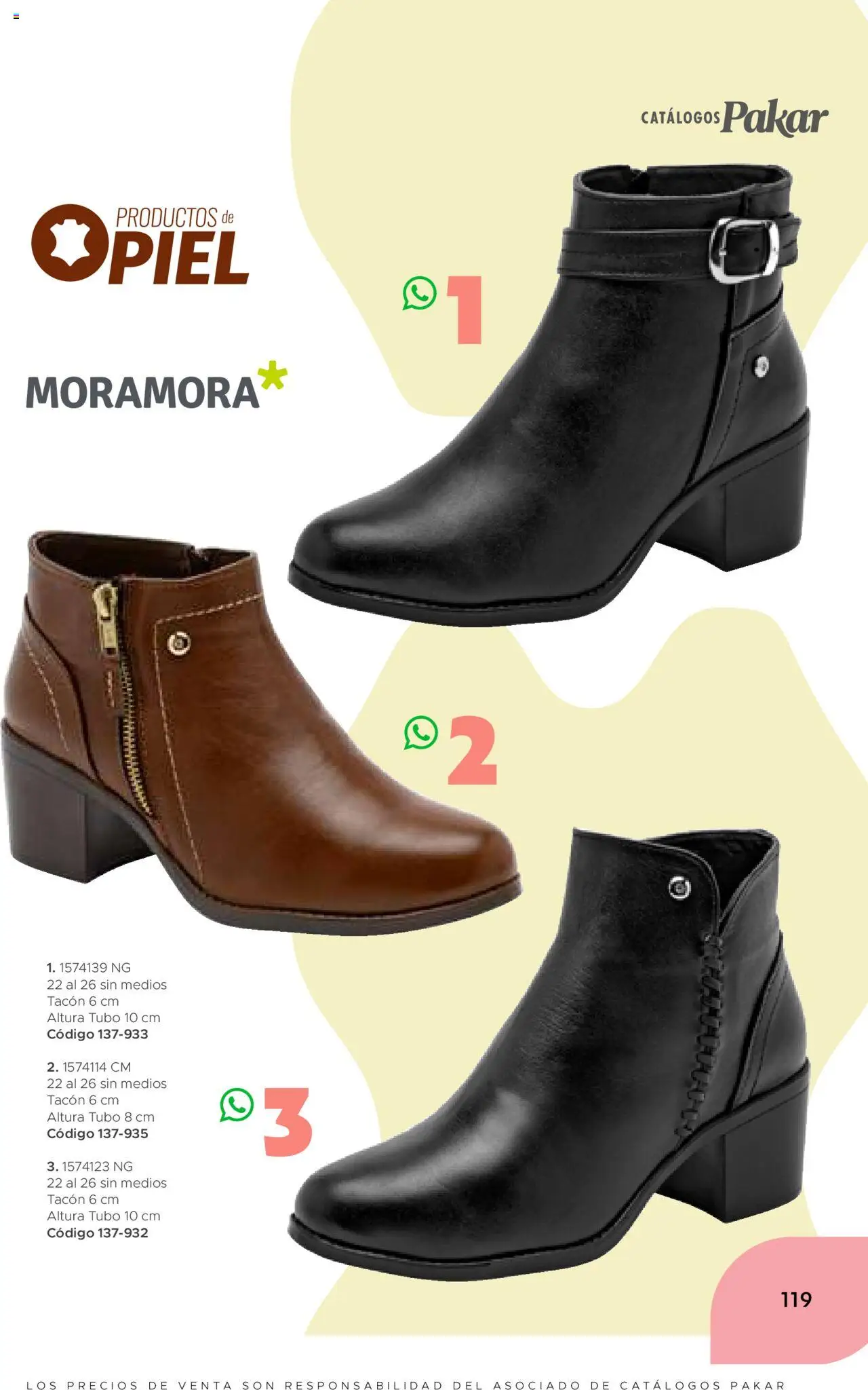 Nuevas ofertas de SC Pakar válidas en toda la República Mexicana desde el 24.07.2025. ¡Encuentra las mejores ofertas en SC Pakar - Catálogo Bota! | Página: 119