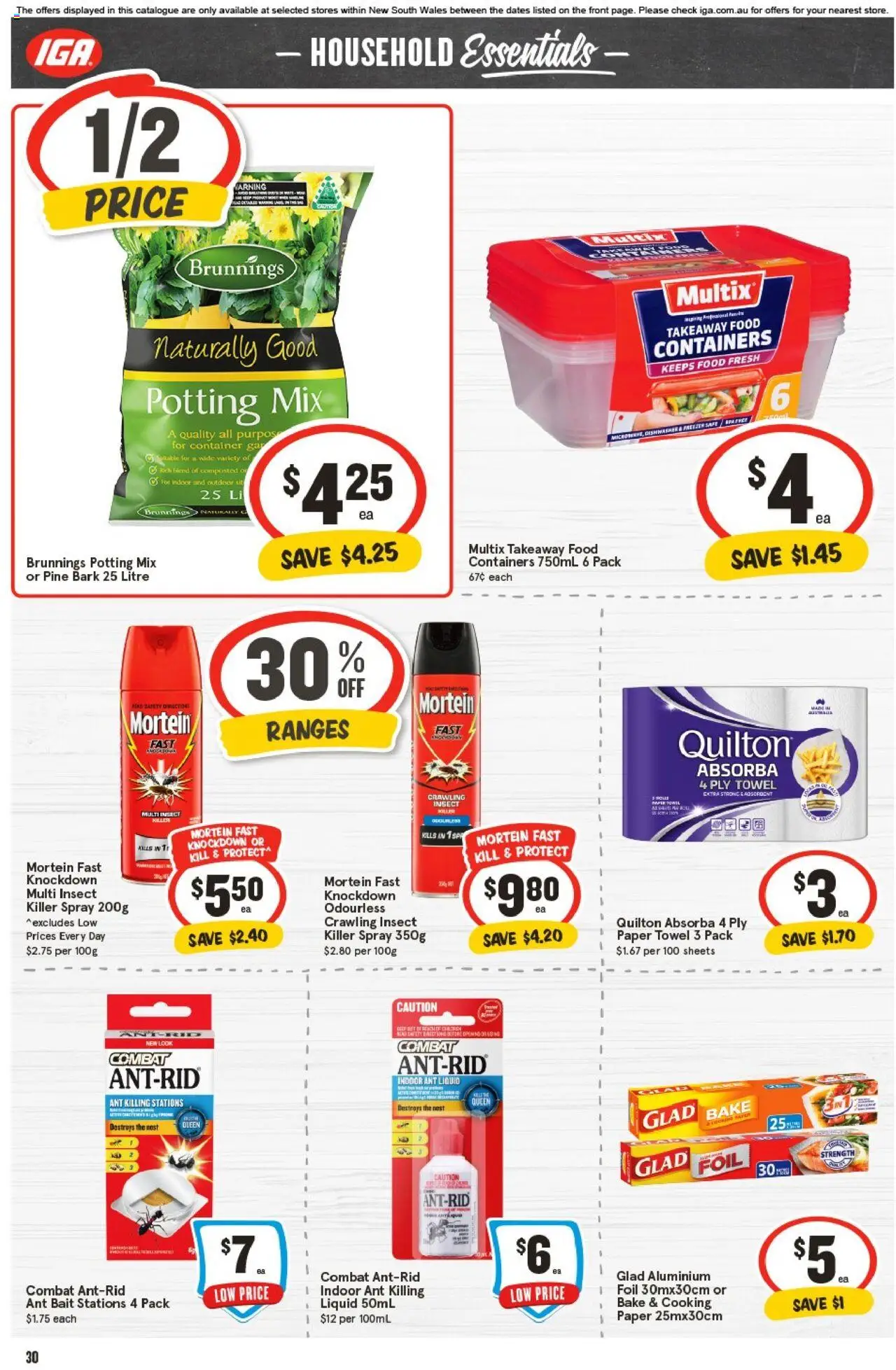 IGA catalogue - valid from 01.10.2025 | Page: 29 | Products: Yoghurt, Nappies, Sustainable, Tissues