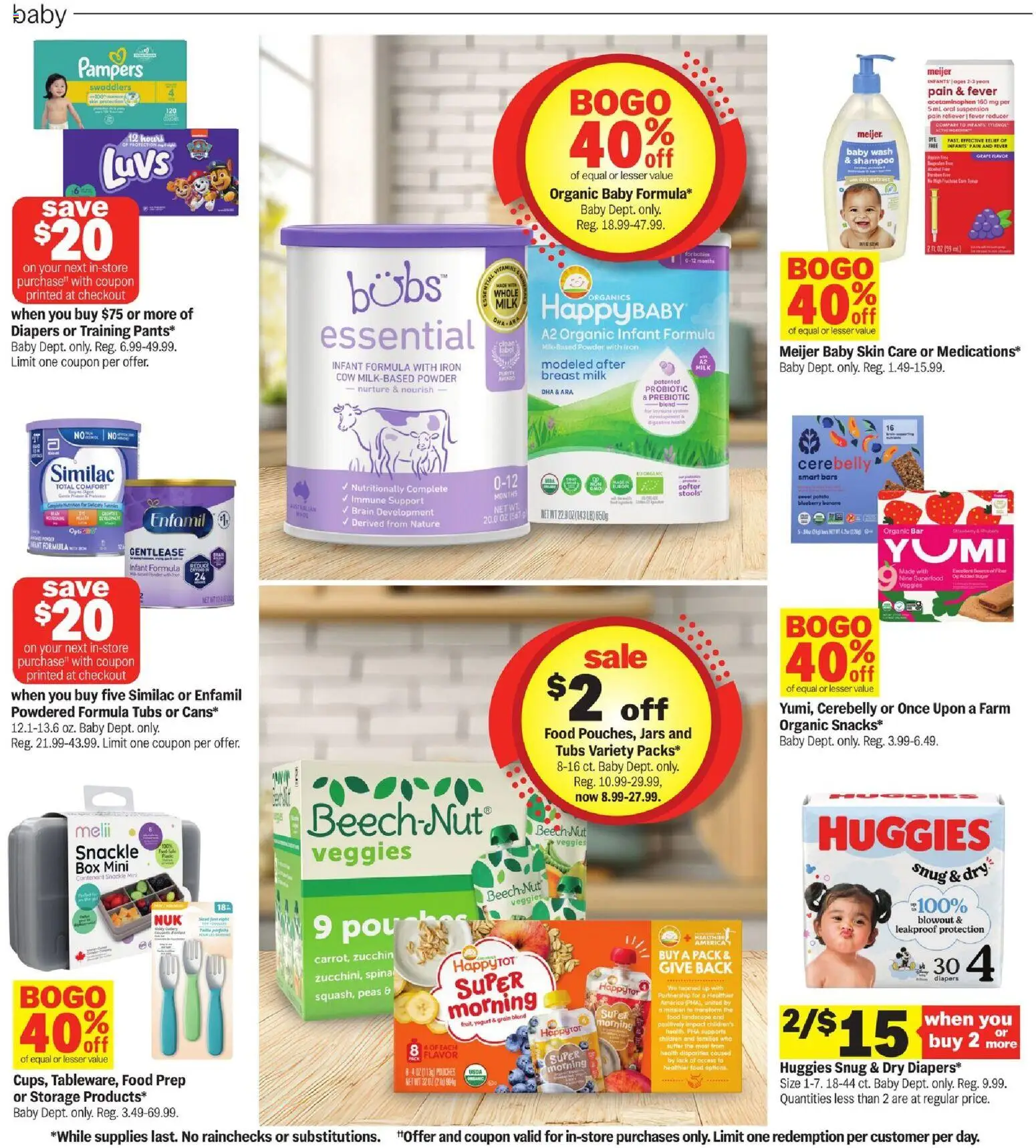 Meijer Weekly Ad - valid from 25.02.2026 | Page: 31 | Products: Hoe, Box, Powder, Iron