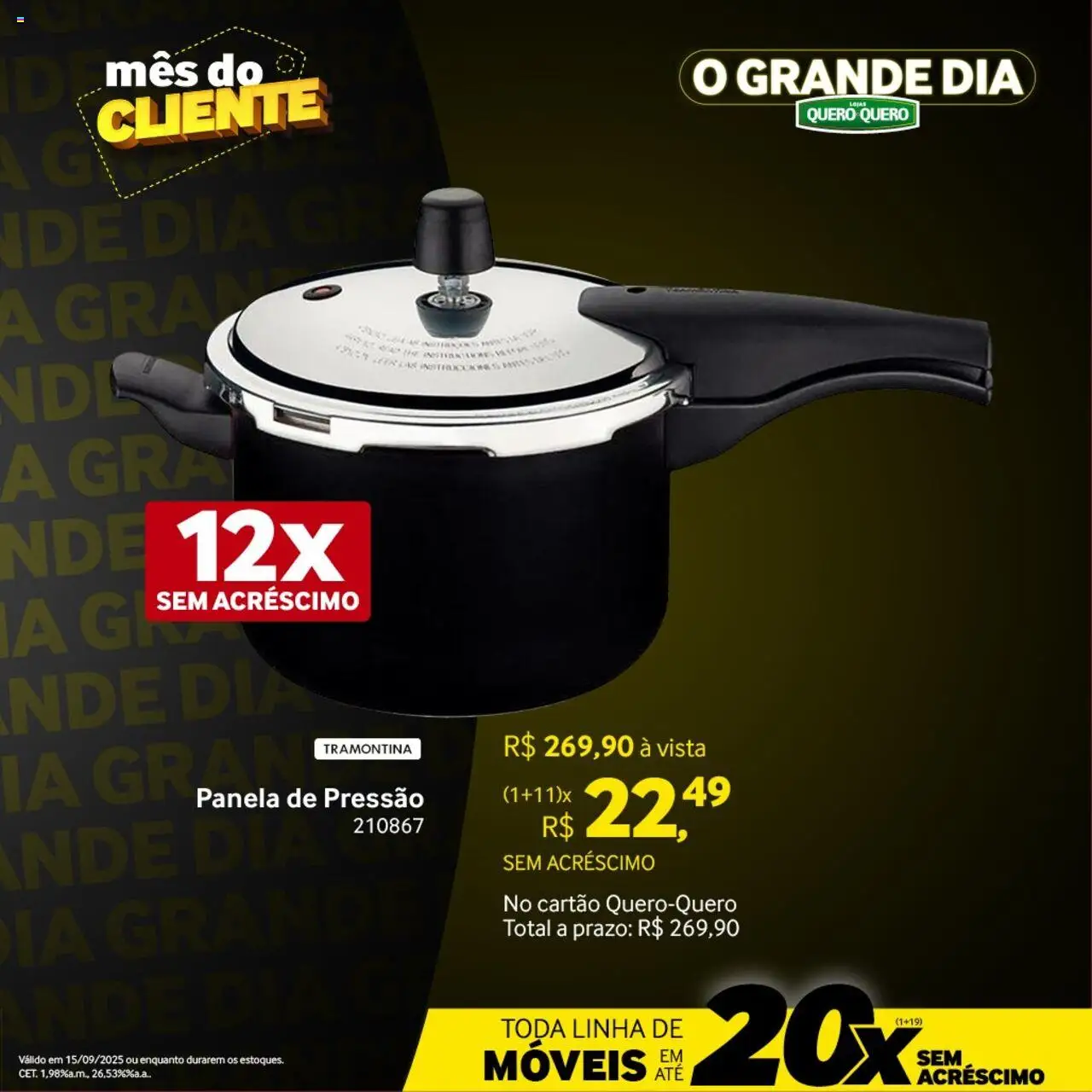 Lojas Quero-Quero Folheto - válido de 15.09.2025 | Página: 21 | Produtos: Panela, Panela de pressão