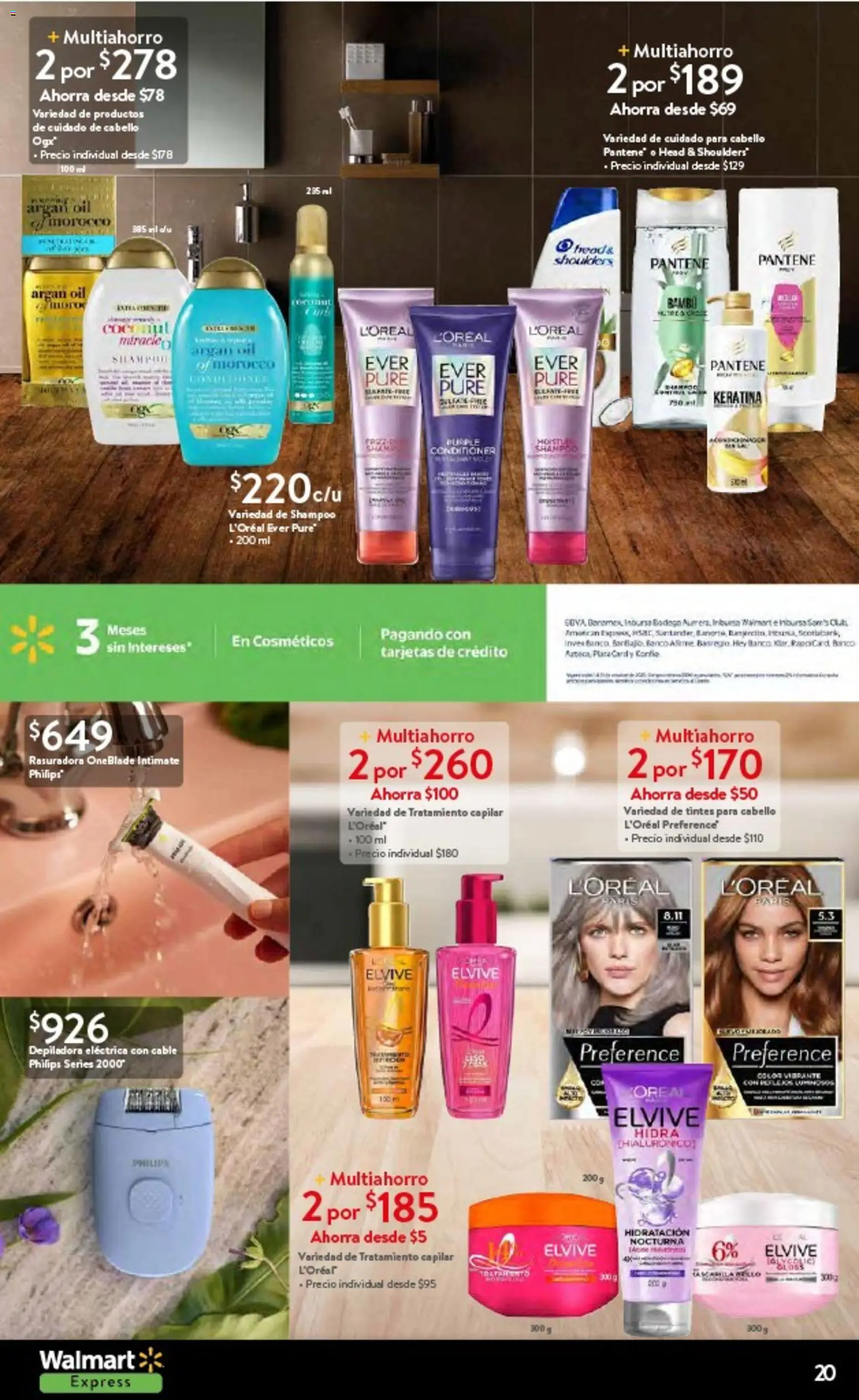 Nuevas ofertas de Walmart Express válidas en toda la República Mexicana desde el 14.10.2025. ¡Encuentra las mejores ofertas en Walmart Express folleto Halloween! | Página: 20 | Productos: Depiladora, Cable, Rasuradora