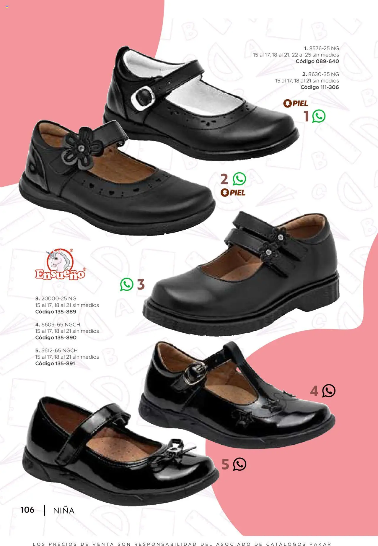 Nuevas ofertas de SC Pakar válidas en toda la República Mexicana desde el 24.07.2025. ¡Encuentra las mejores ofertas en SC Pakar - Catálogo Nina otoño / invierno! | Página: 106