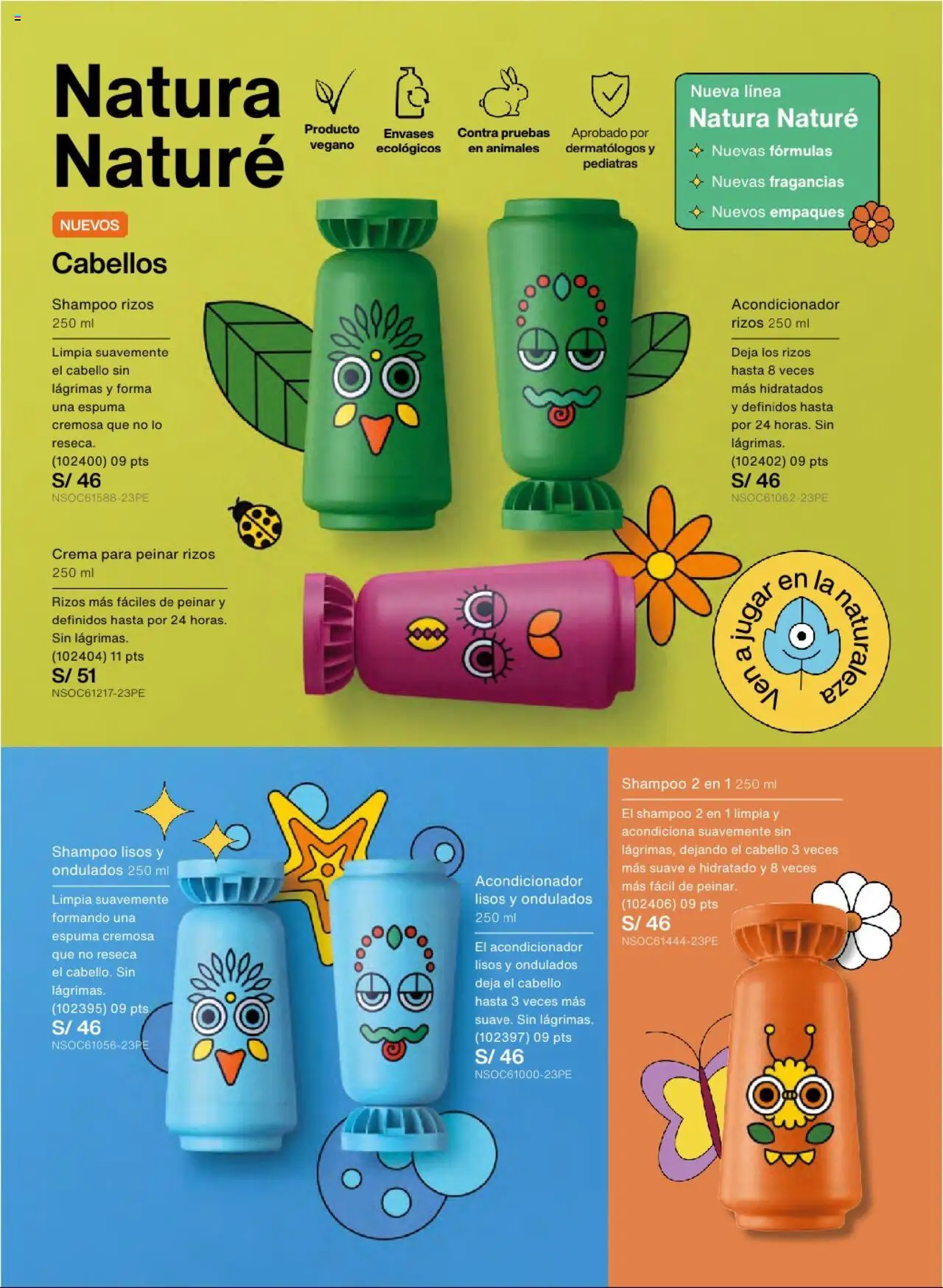 Catálogo Natura válido desde 01.07.2025 | Página: 150 | Productos: Shampoo, Acondicionador, Crema