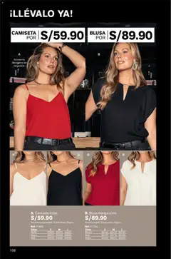 Vista previa de folleto Leonisa - Campaña 17 de la Leonisa válido desde 13.11.2025 | Página: 108 | Productos: Blusa