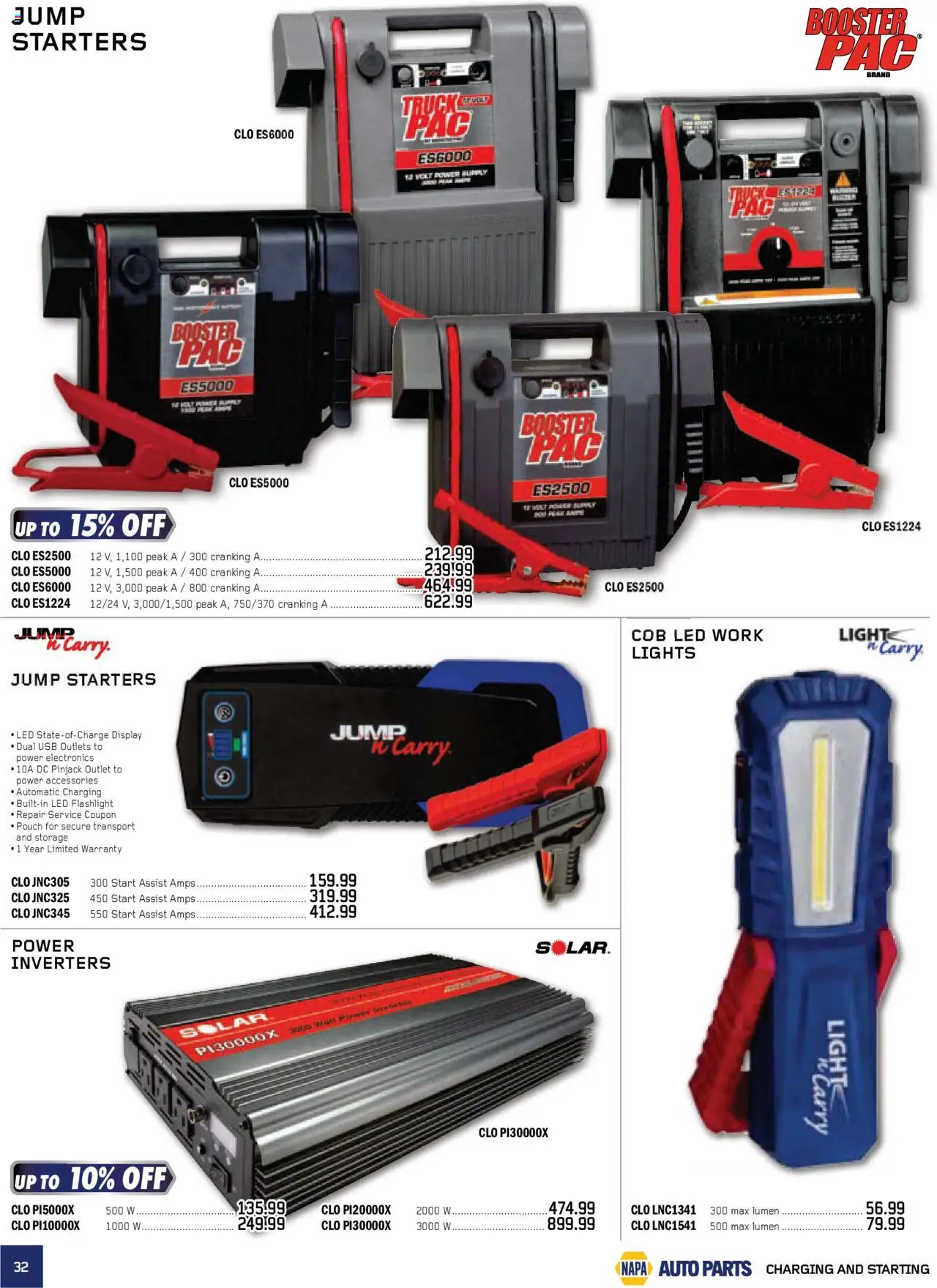 NAPA Auto Parts flyer valid from 01.10.2025 | Page: 32