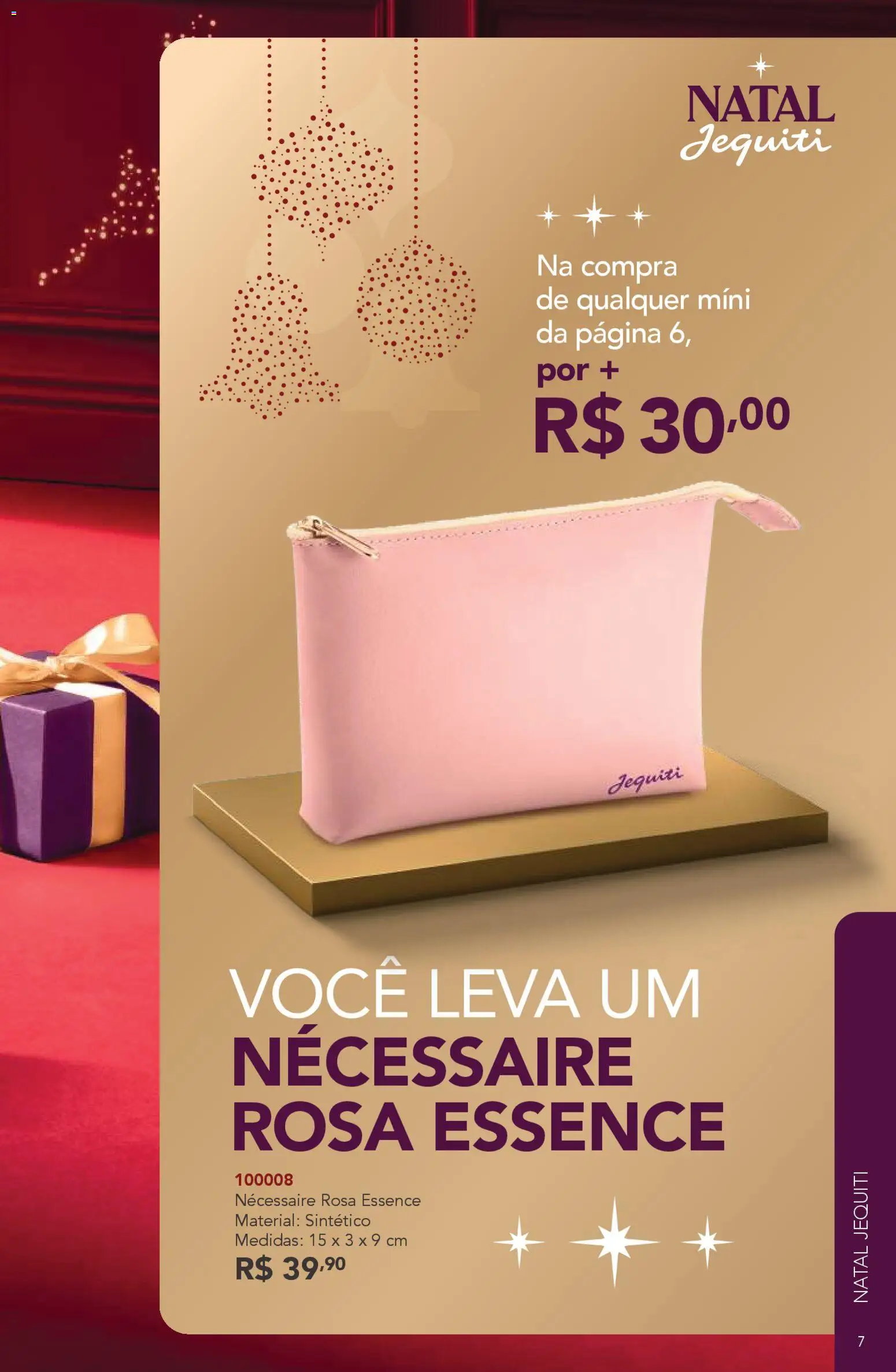 Jequiti Folheto - válido de 24.10.2025 | Página: 7 | Produtos: Necessaire