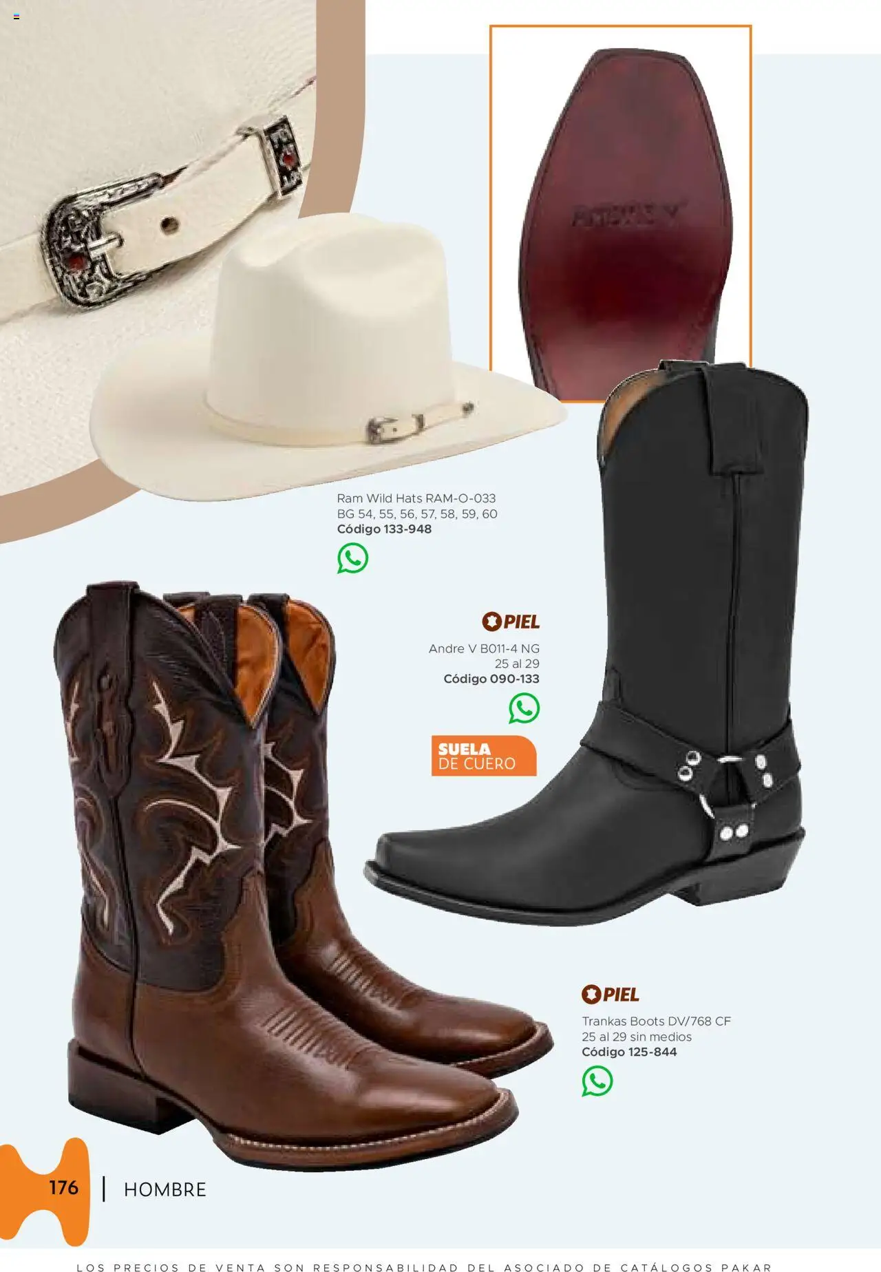 Nuevas ofertas de SC Pakar válidas en toda la República Mexicana desde el 24.07.2025. ¡Encuentra las mejores ofertas en SC Pakar - Catálogo Hombre otoño / invierno! | Página: 176
