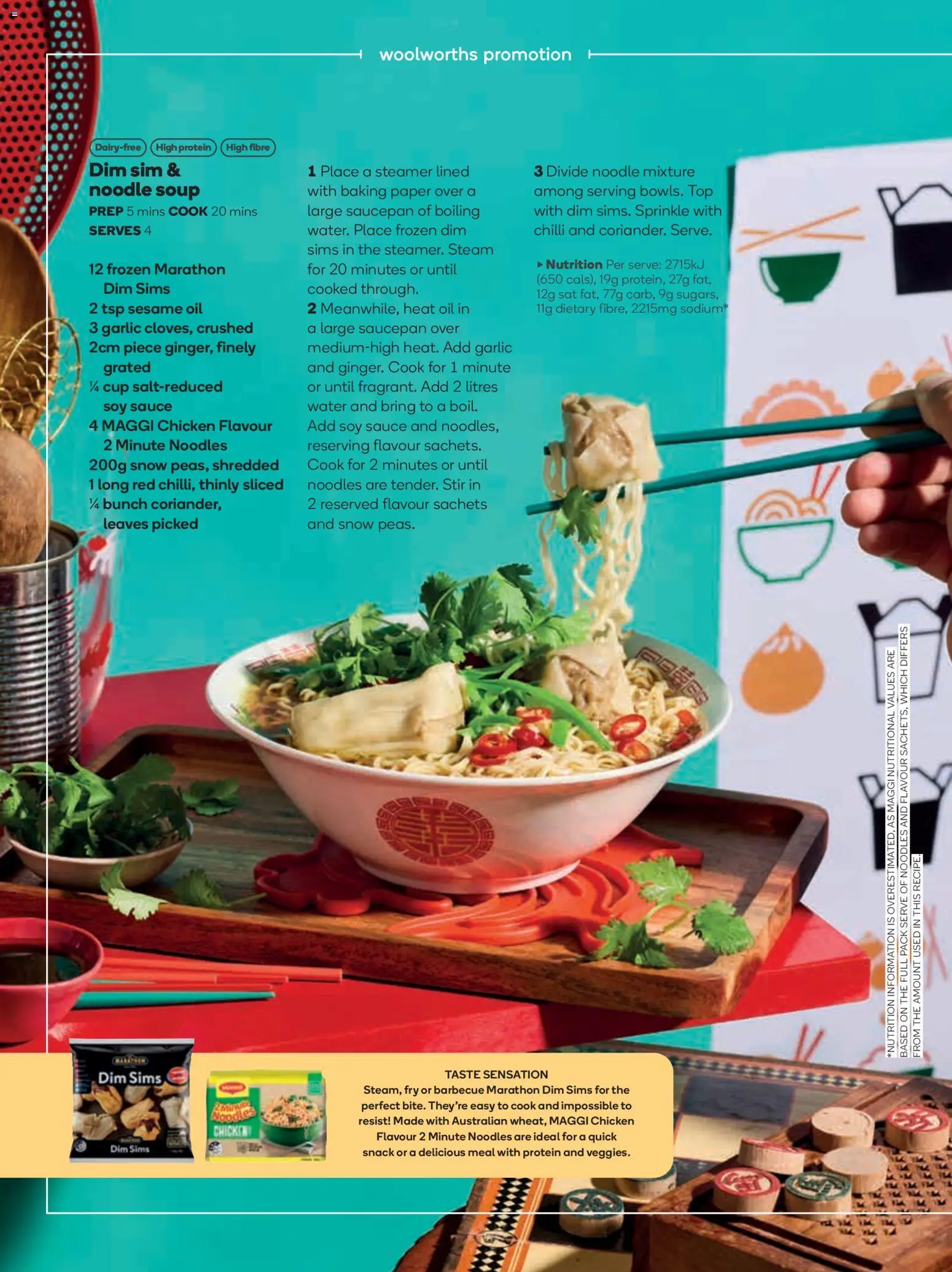 Woolworths catalogue - valid from 01.04.2026 | Page: 72 | Products: Oil, Noodles, Soup, Garlic