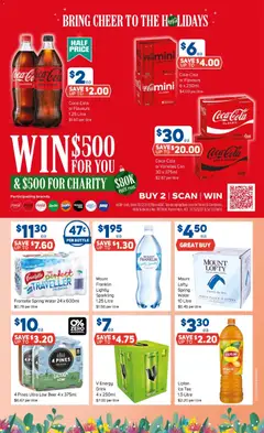 Preview of Foodland  Catalogue  - valid from 10.12.2025 | Page: 24 | Products: Tea, Coca Cola, Sugar, Peach