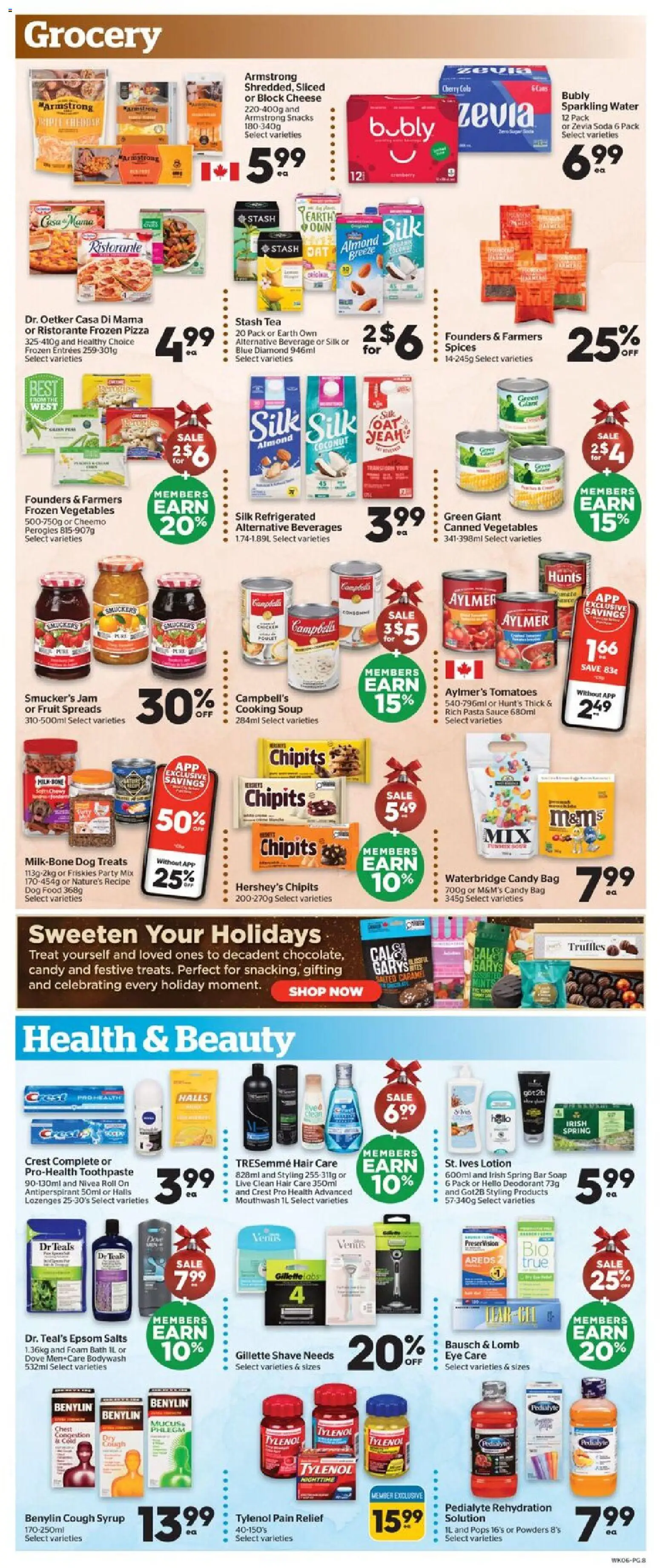 Calgary Co-op flyer valid from 11.12.2025 | Page: 9 | Products: Pasta, Toothpaste, Bath, Pizza