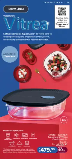 Vista previa de Tupperware catálogo, nuevo folleto de la tienda, válido en México a partir del 03.11.2025 | Página: 74