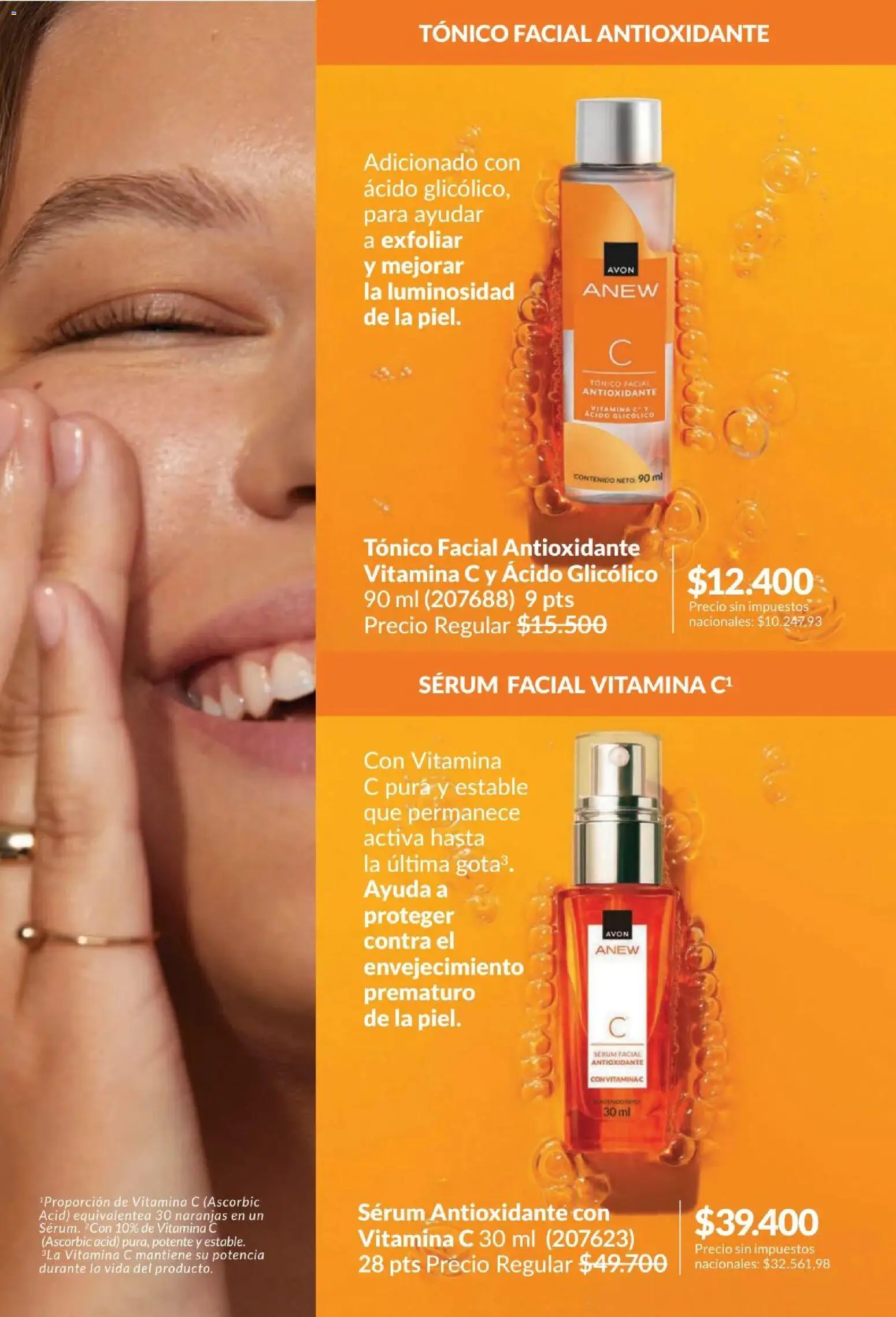 Catálogo AVON Campaña 4/2026 │ válido desde el 01.04.2026 | Página: 114 | Productos: Serum, Naranjas
