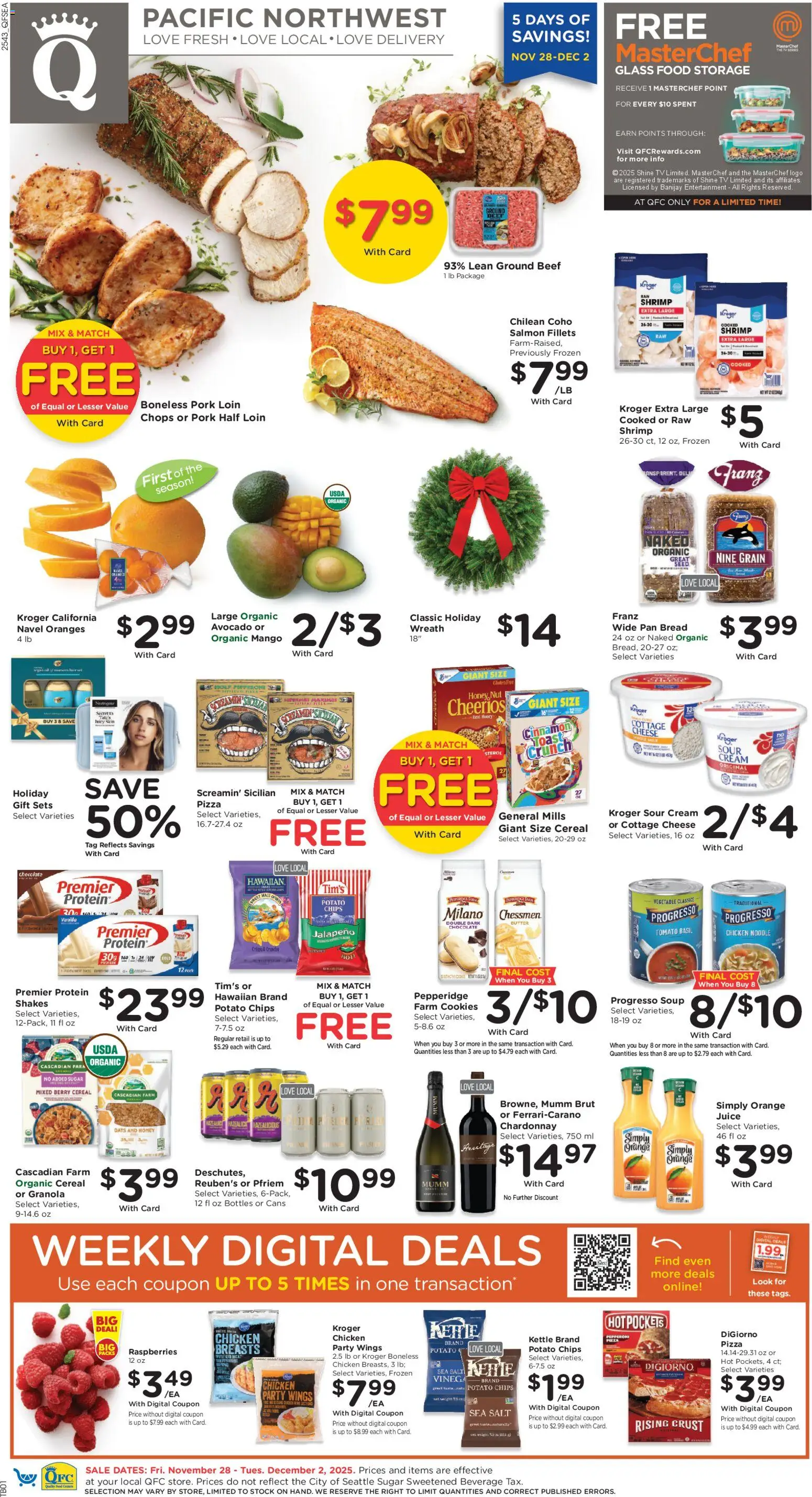 QFC Weekly Ad - valid from 28.11.2025 | Page: 1