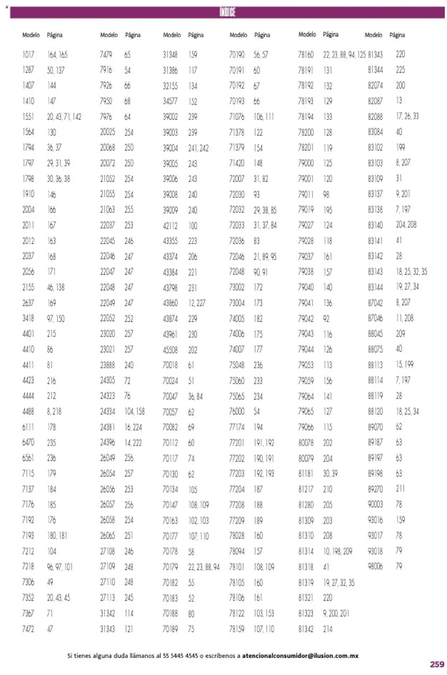 Nuevas ofertas de Ilusión válidas en toda la República Mexicana desde el 01.02.2026. ¡Encuentra las mejores ofertas en Ilusión catálogo Primavera! | Página: 261