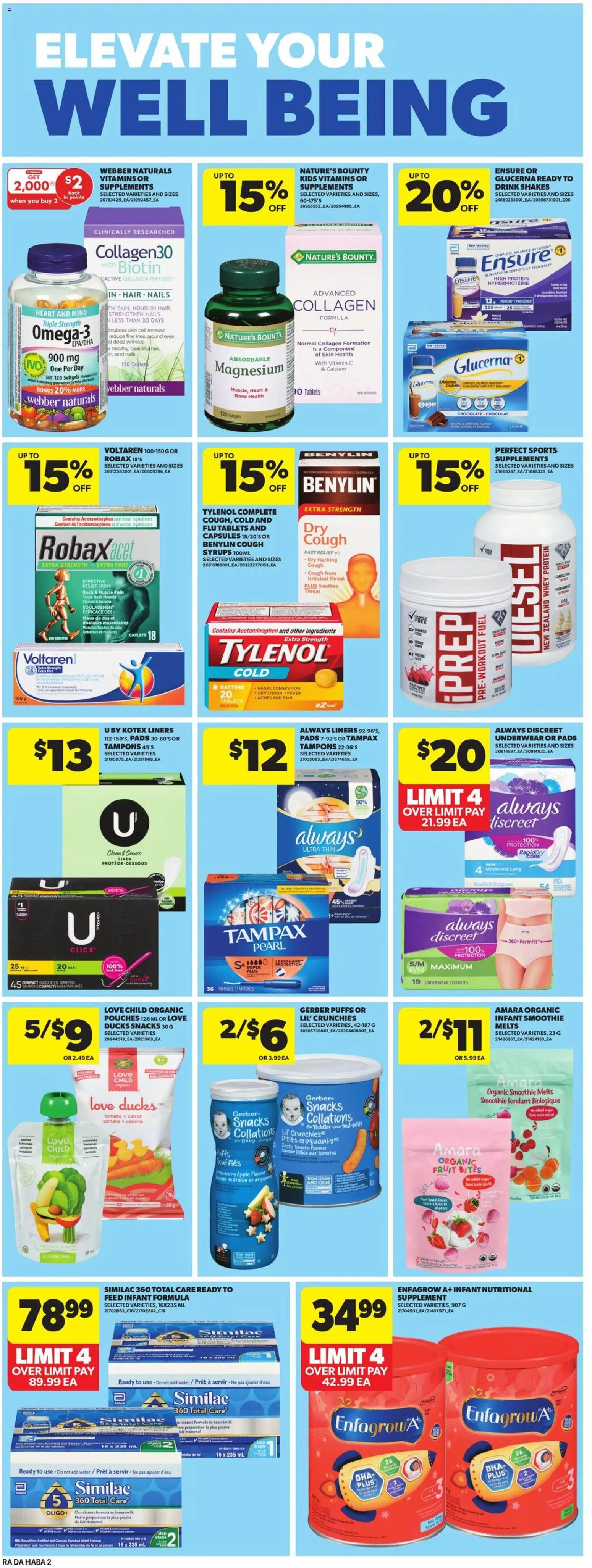 Atlantic Superstore flyer valid from 15.01.2026 | Page: 17 | Products: Carrot, Tablet, Chocolate, Underwear
