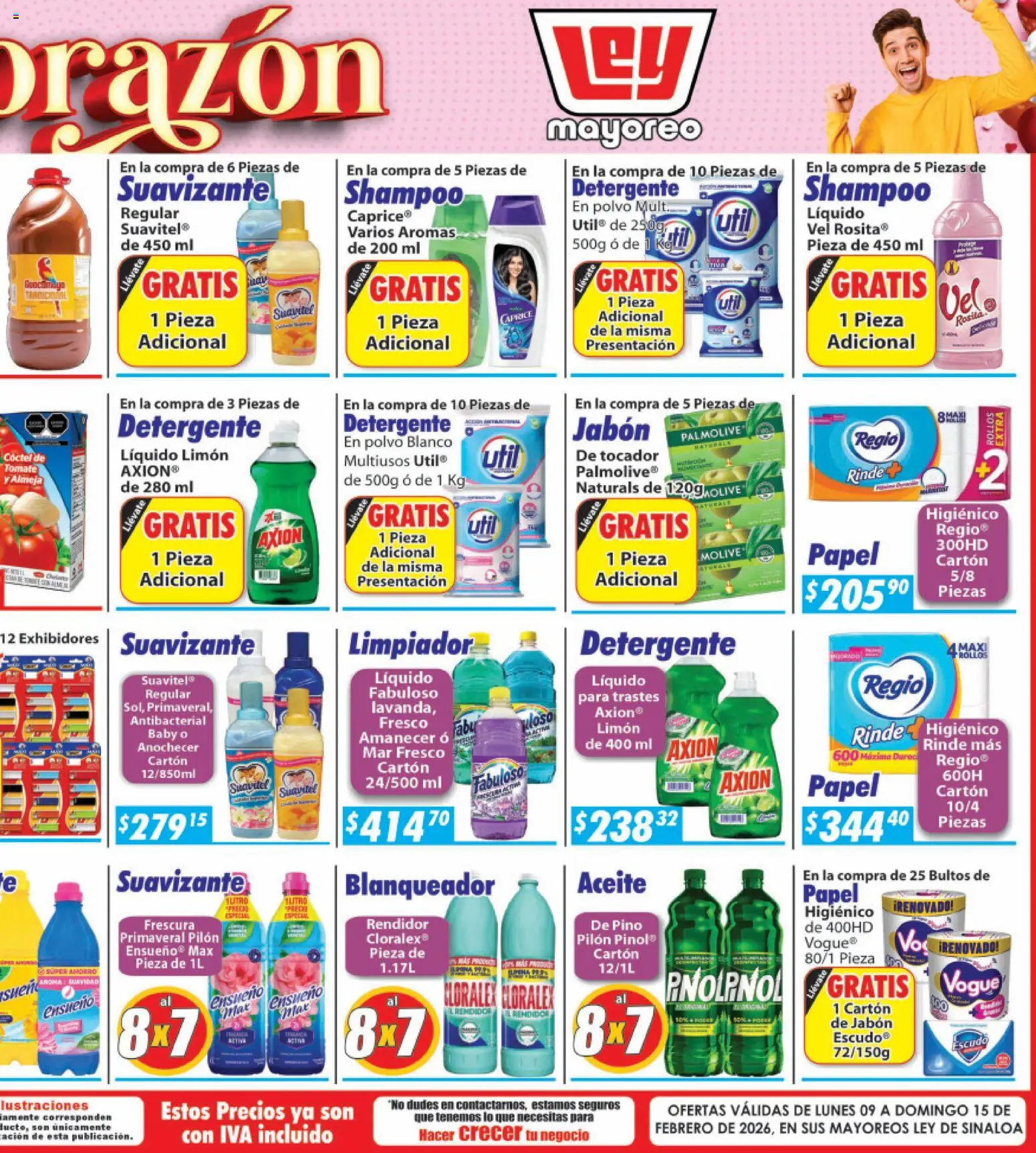 Nuevas ofertas de Casa Ley válidas en toda la República Mexicana desde el 09.02.2026. ¡Encuentra las mejores ofertas en Casa Ley folleto Sinaloa! | Página: 6