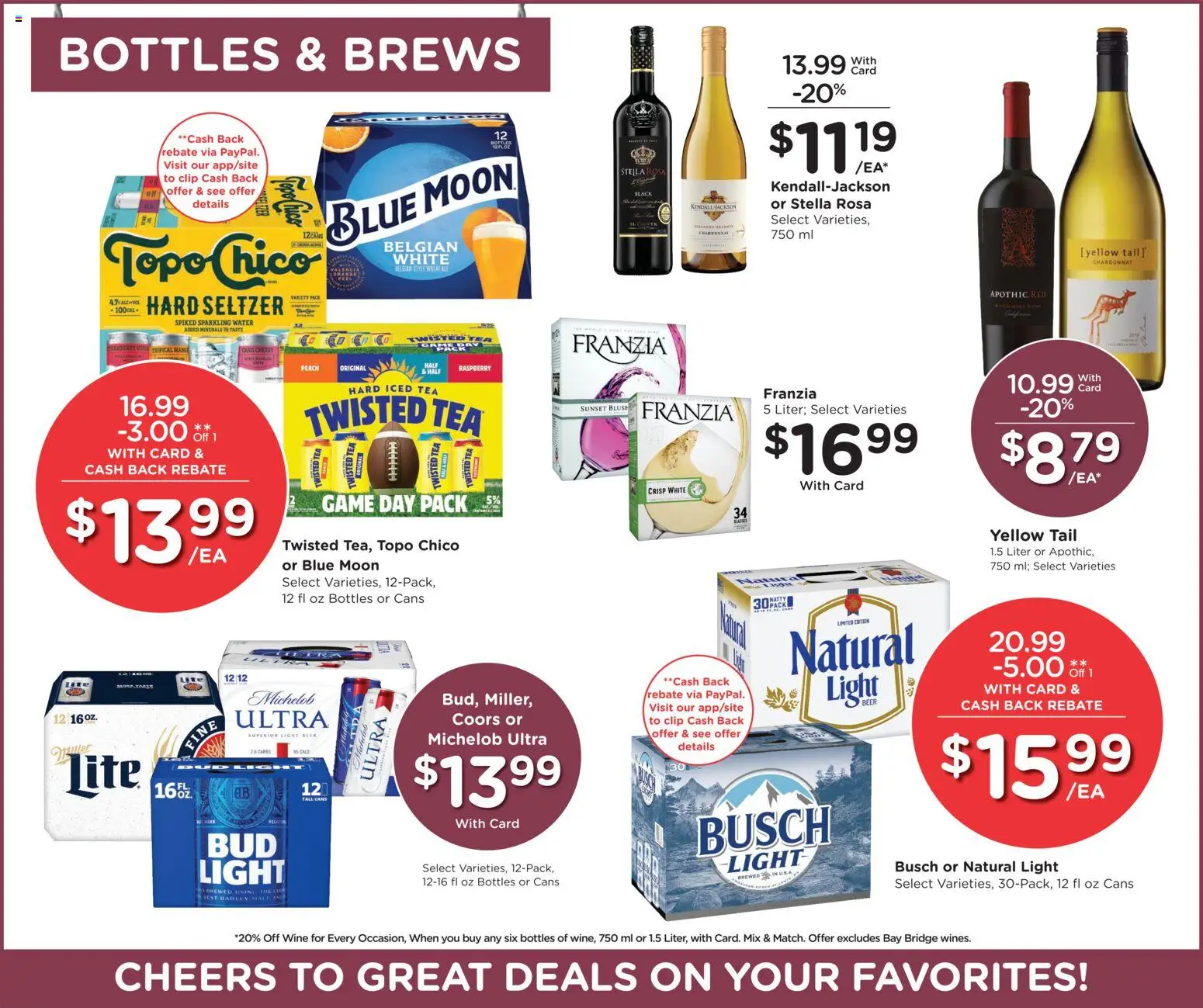 Smith's Weekly Ad - ID - valid from 28.11.2025 | Page: 8 | Products: Clip, Beer, Peach, Raspberry