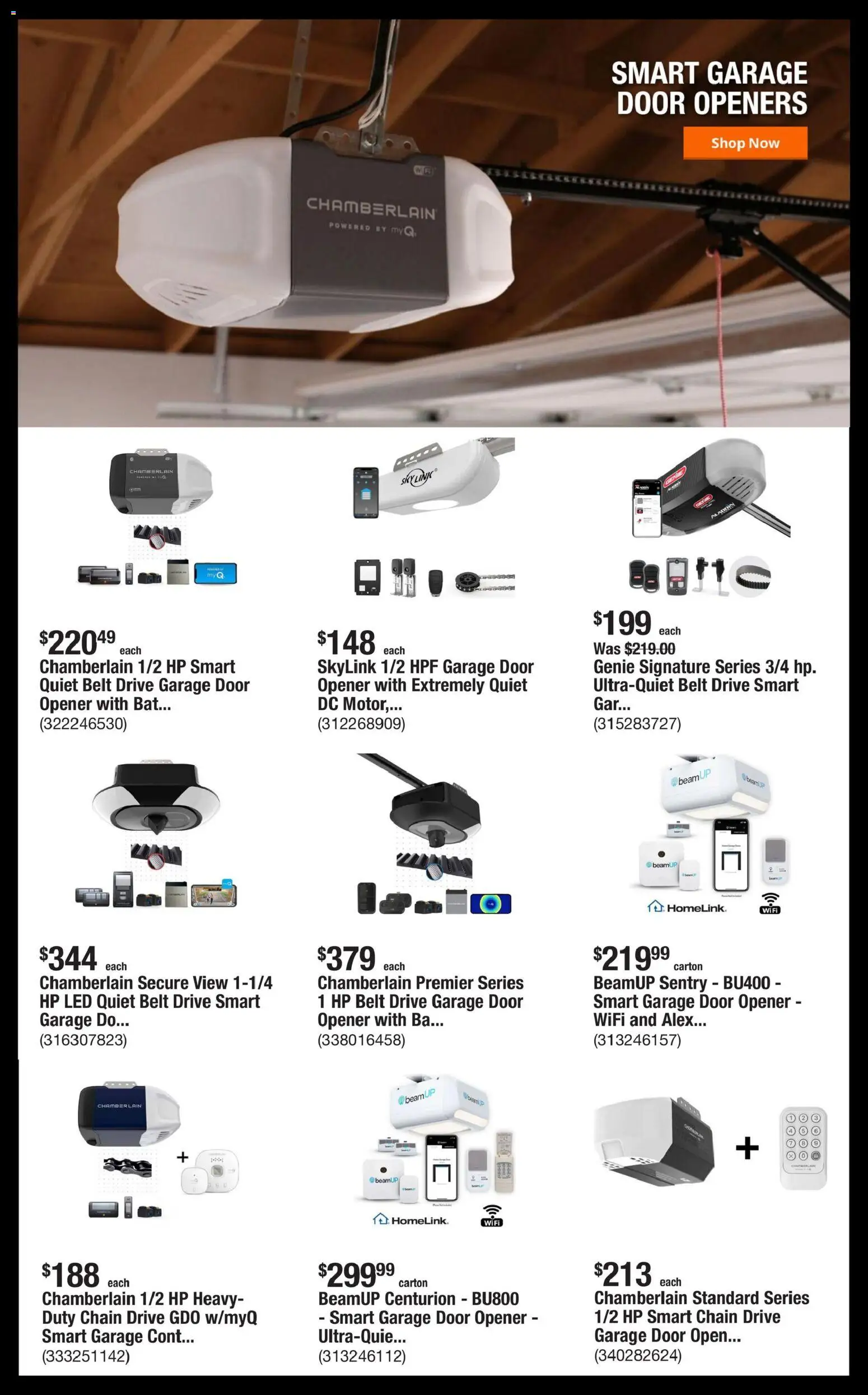 Home Depot Shop Pro Ad - NY - valid from 16.02.2026 | Page: 3 | Products: Opener, Belt