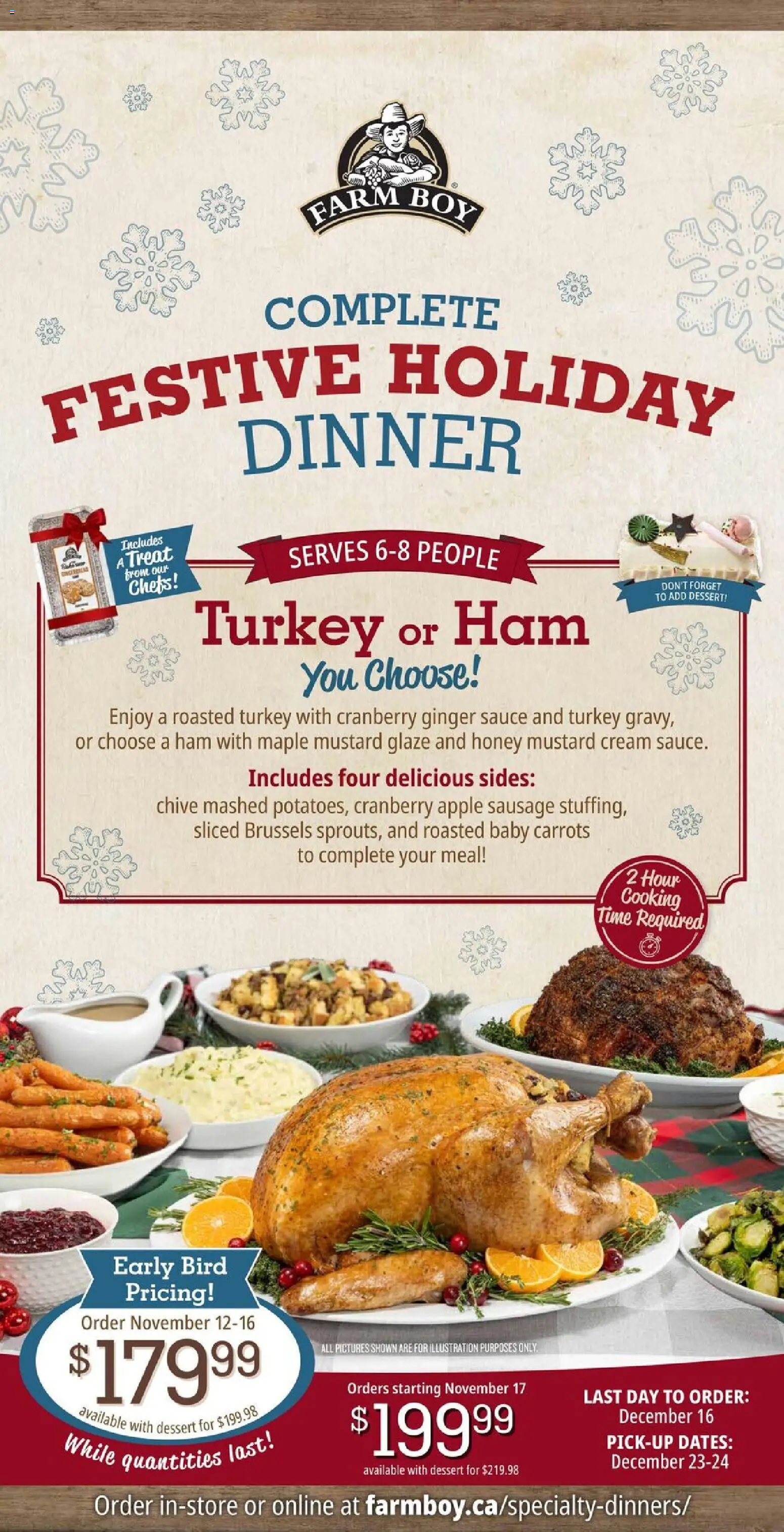 Farm Boy flyer valid from 13.11.2025 | Page: 8 | Products: Cream, Turkey, Ham