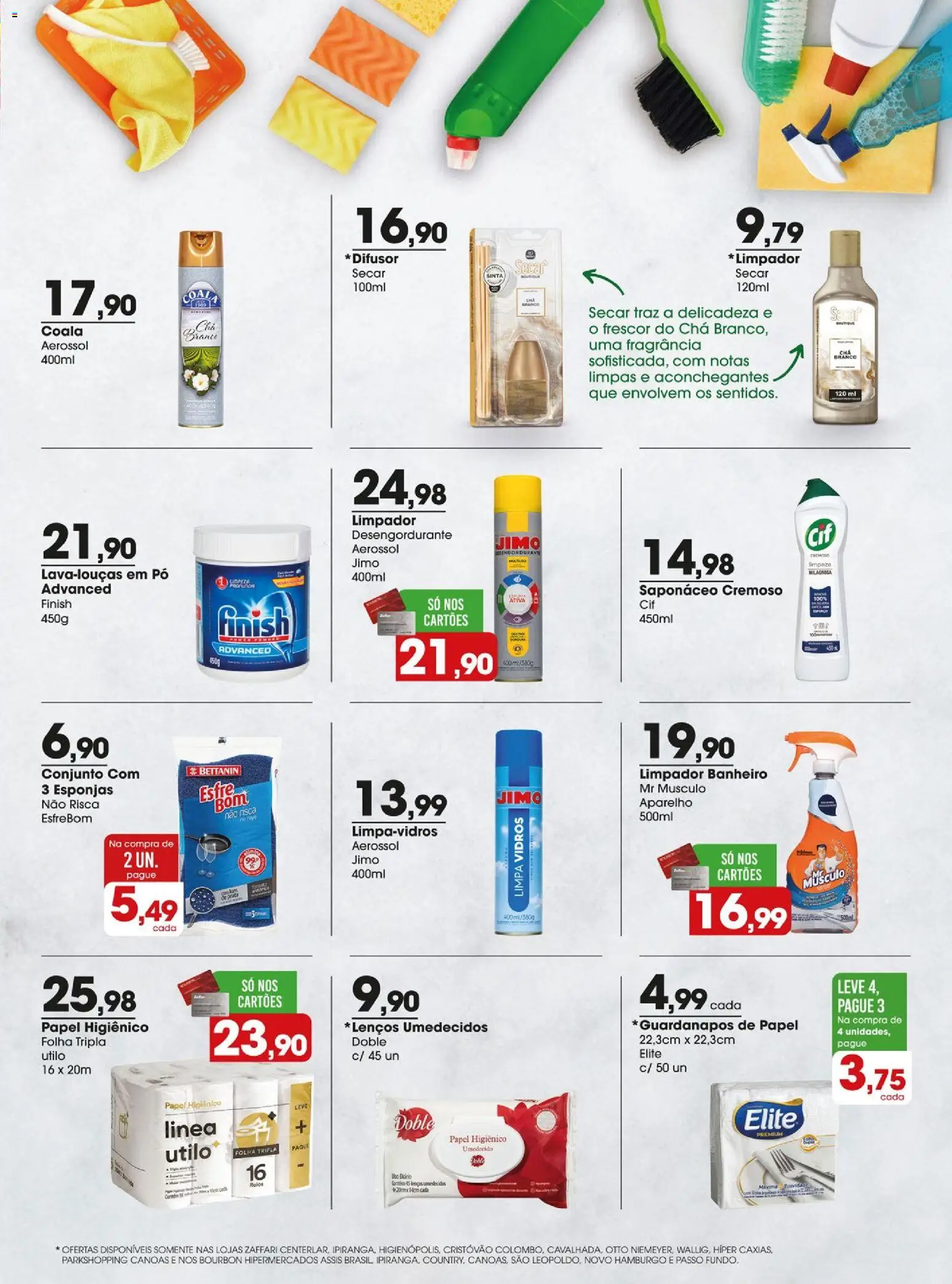 Zaffari Folheto - válido de 16.12.2025 | Página: 21 | Produtos: Difusor, Desengordurante, Bourbon, Limpa vidros