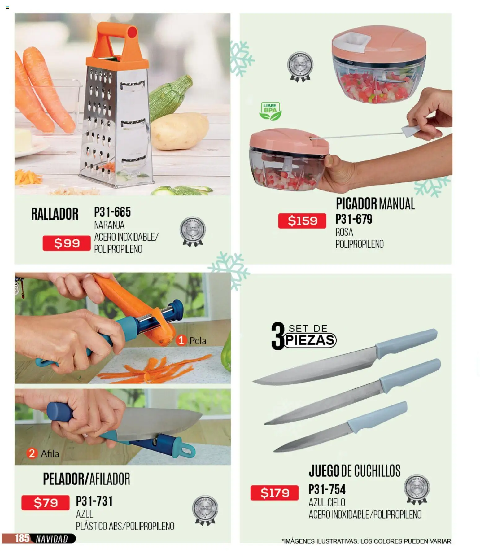 Nuevas ofertas de Cklass válidas en toda la República Mexicana desde el 30.11.2025. ¡Encuentra las mejores ofertas en Cklass catálogo Rebajas Navideñas Ropa! | Página: 186 | Productos: Juego