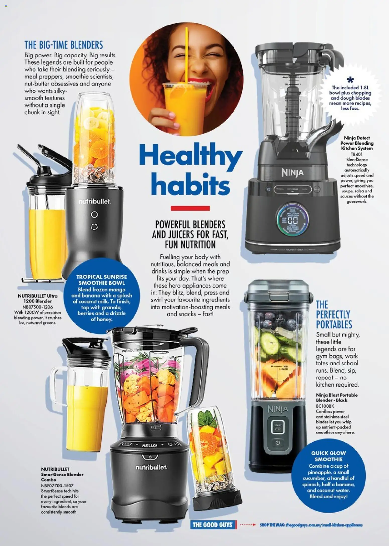The Good Guys catalogue - valid from 29.01.2026 | Page: 14 | Products: Nuts, Blender, Portable, Press