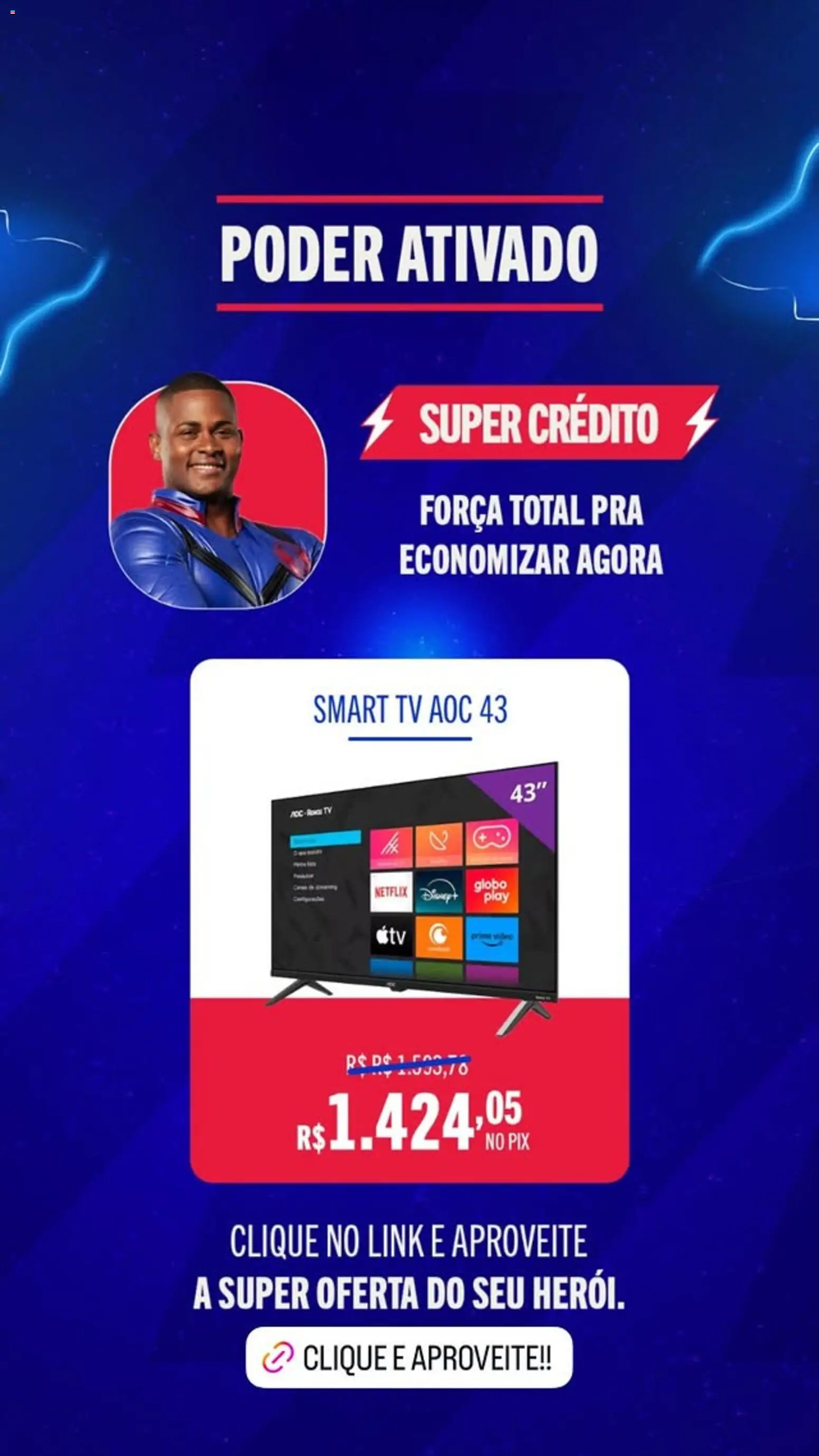 Casas Bahia Folheto - válido de 16.01.2026 | Página: 3 | Produtos: smart TV, Tv