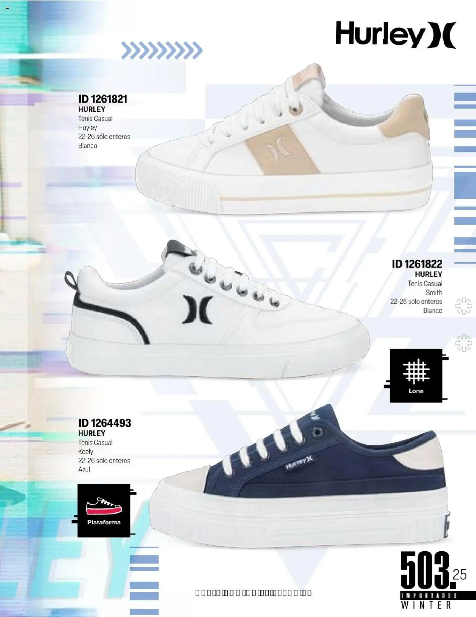 Nuevas ofertas de Price Shoes válidas en toda la República Mexicana desde el 11.11.2025. ¡Encuentra las mejores ofertas en Price Shoes catálogo Importados Winter 2025  ! | Página: 503 | Productos: Tenis, Lona