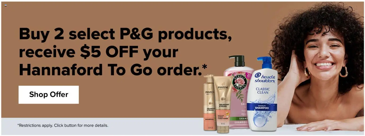 Hannaford Weekly Ad - valid from 01.02.2026 | Page: 13 | Products: Shampoo, Conditioner