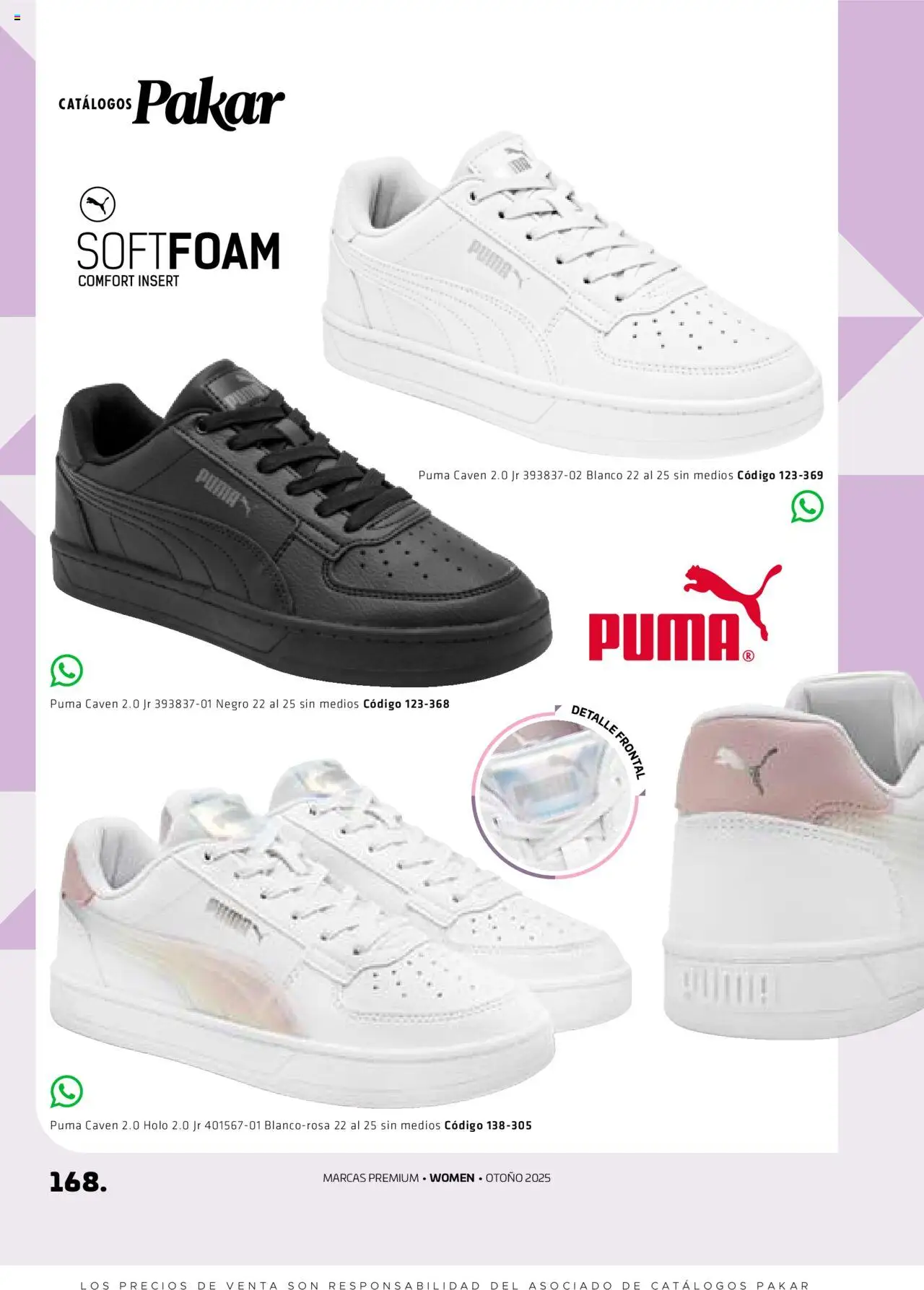 Nuevas ofertas de SC Pakar válidas en toda la República Mexicana desde el 29.08.2025. ¡Encuentra las mejores ofertas en SC Pakar - Catálogo Otoño Women! | Página: 168