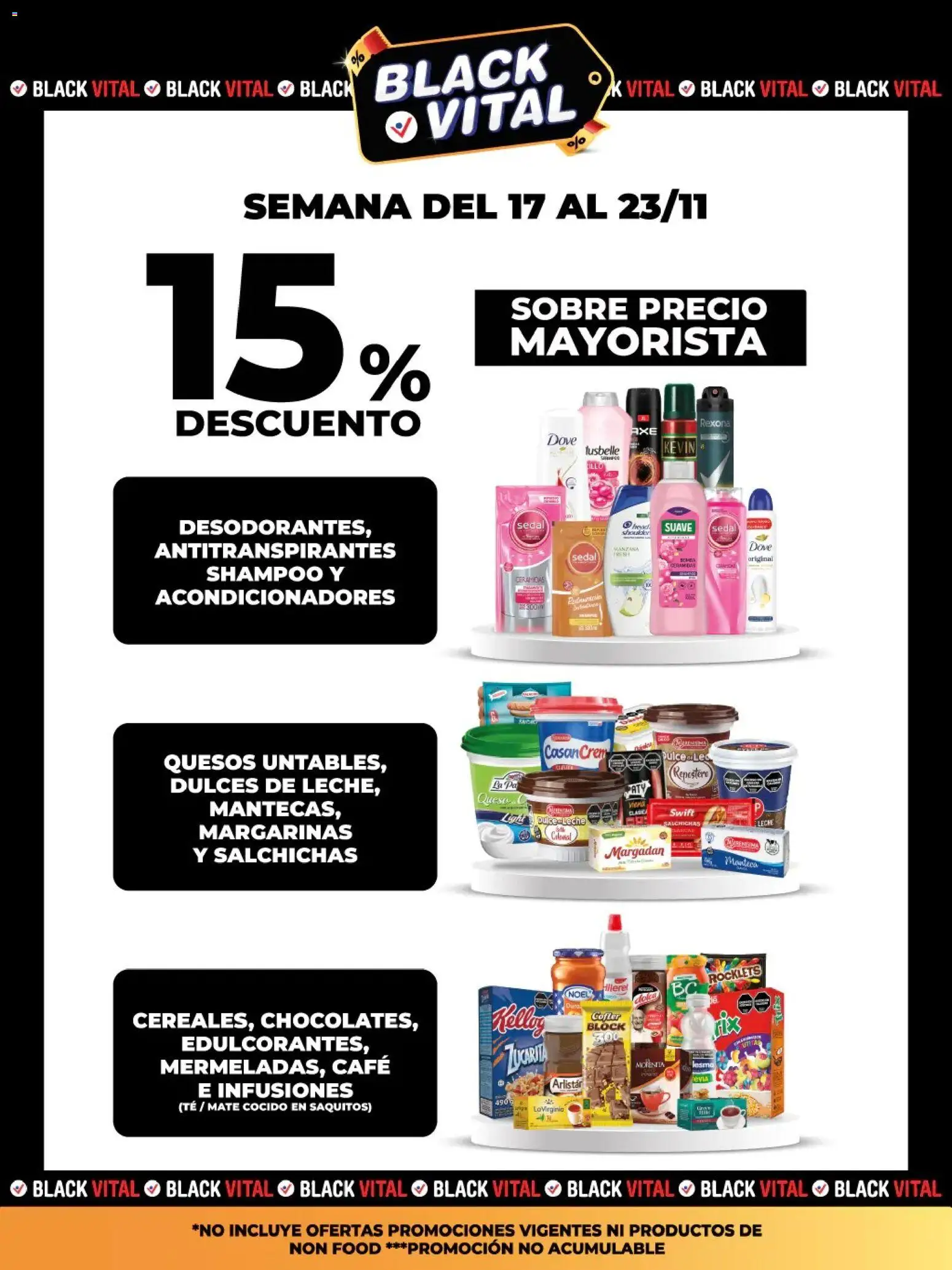 Vital - Semana de Abasto │ válido desde el 17.11.2025 | Página: 1 | Productos: Sobre, Shampoo, Leche, Manteca