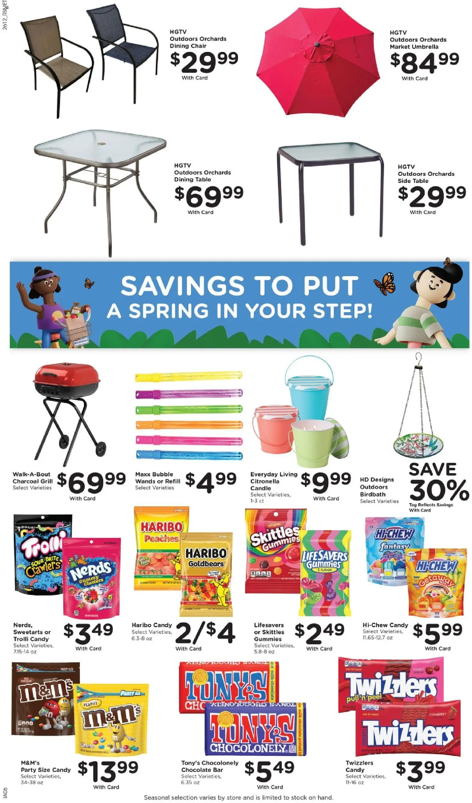 Pick ‘n Save Weekly Ad - valid from 22.04.2026 | Page: 12 | Products: Table, Chair, Milk, Umbrella